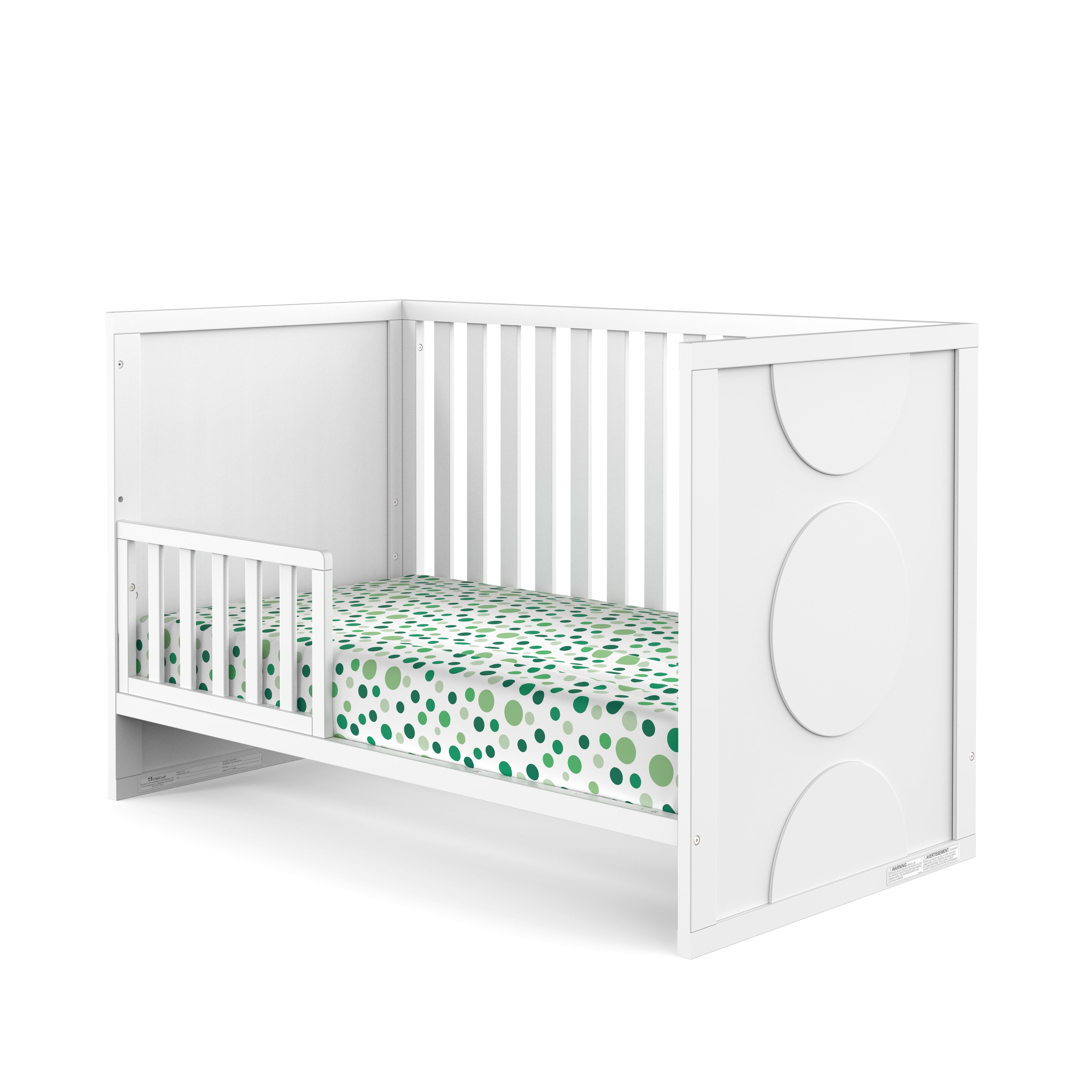F09501 - Toddler Guard Rail - Matte White