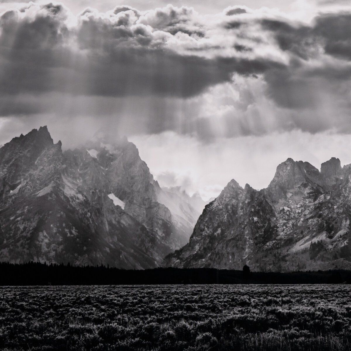 Grand Teton Range By Getty