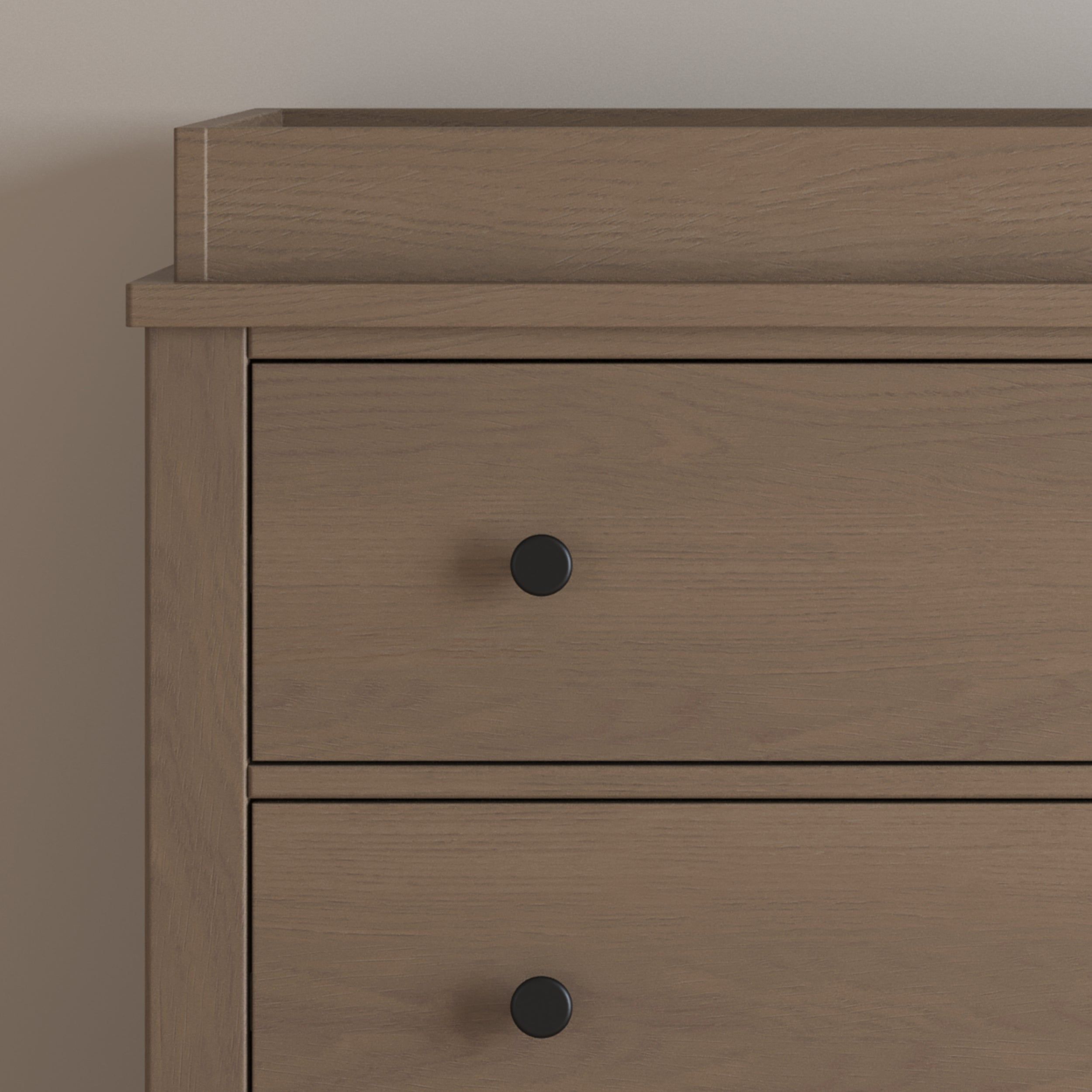 Harmony 3-Drawer Kids Dresser with Changing Table Topper