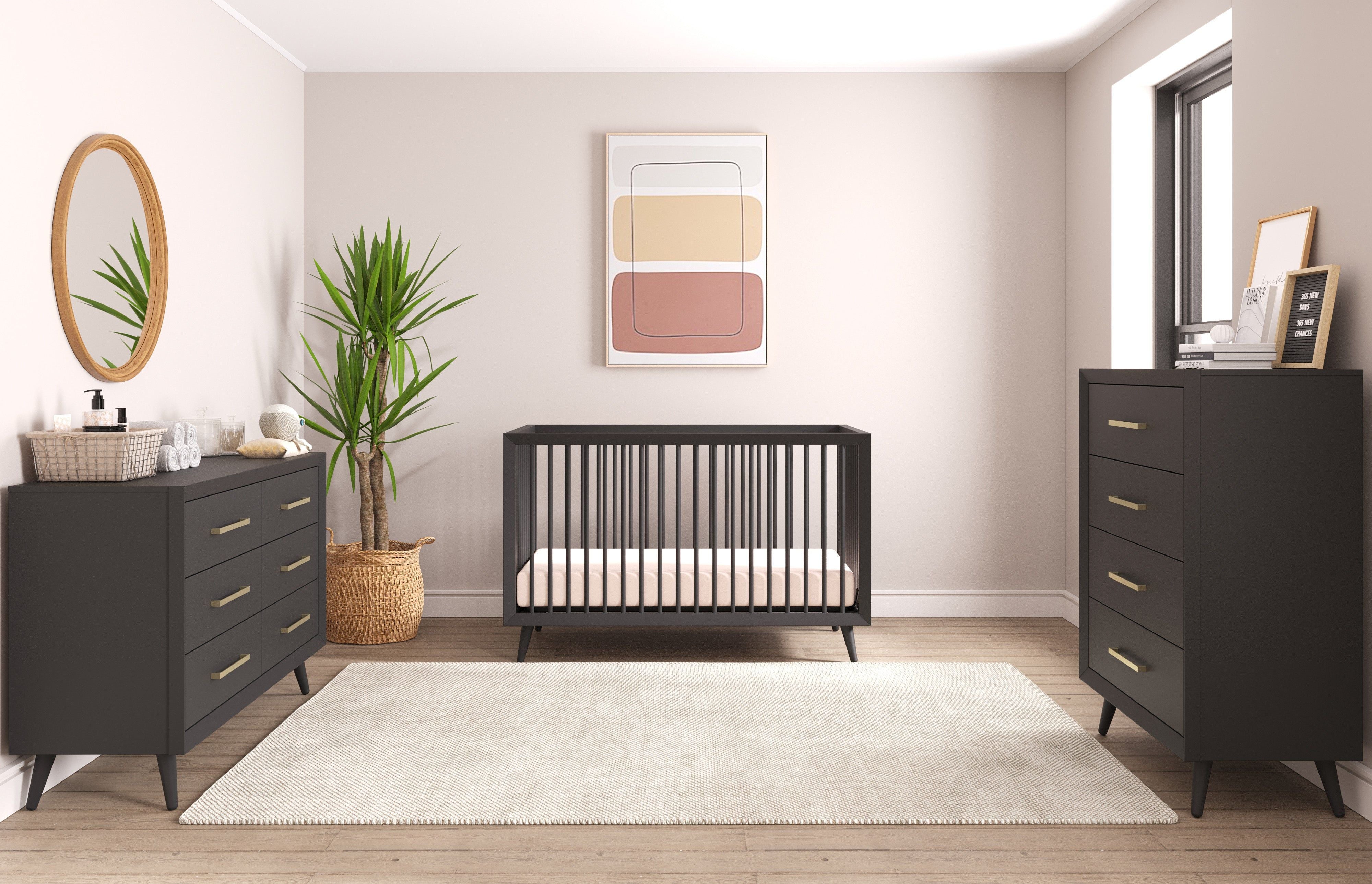 Cranbrook 4-Drawer Chest - Ebony