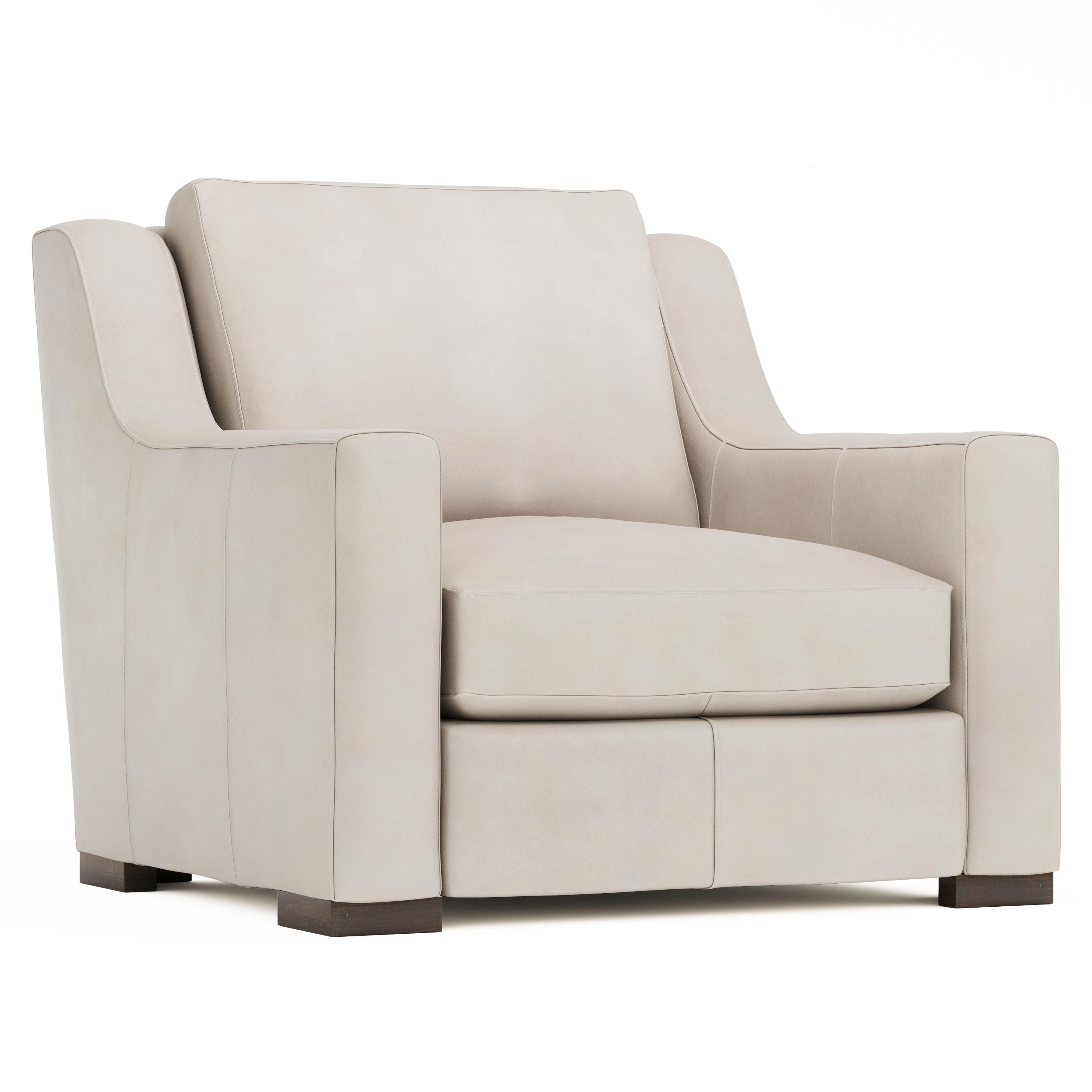 Bernhardt Germain Leather Chair