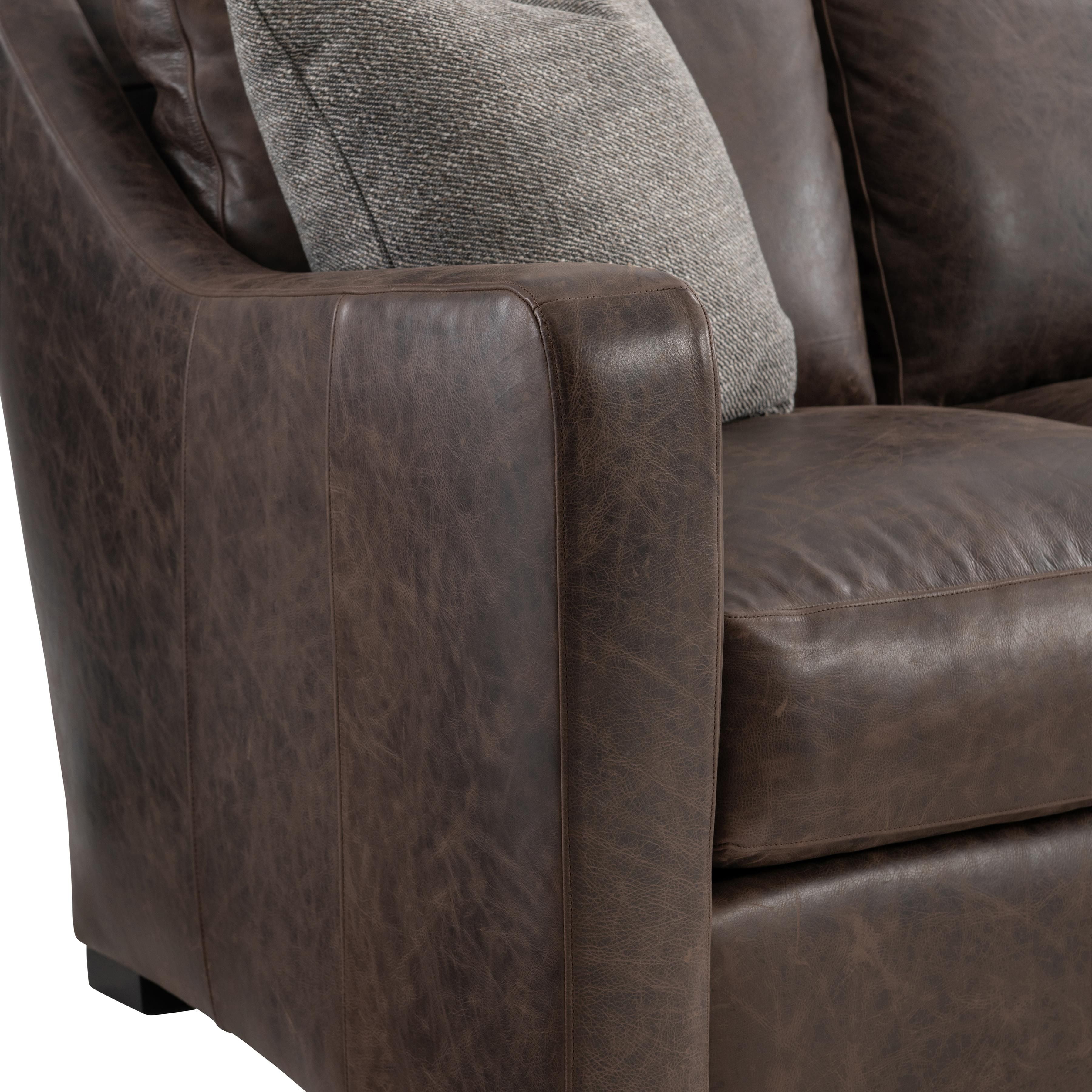 Bernhardt Ventura Leather Sofa