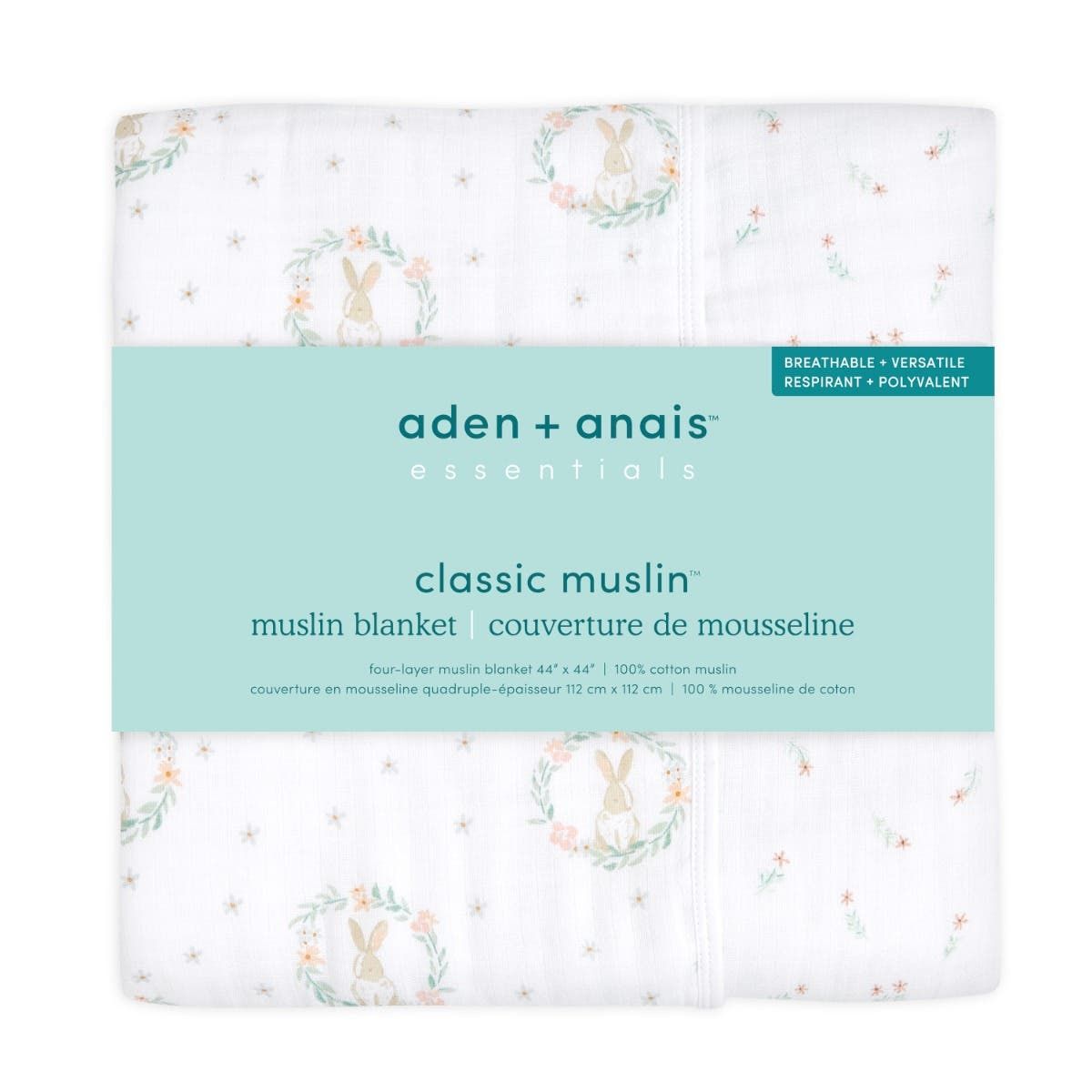 Essentials Cotton Muslin Dream Blanket