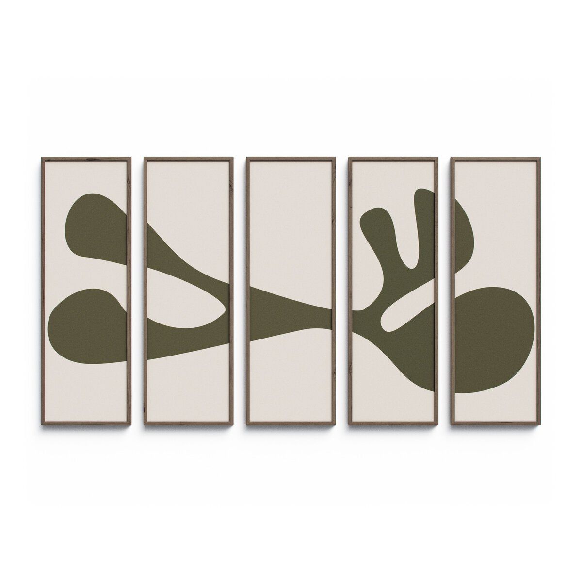 Organic Shape Iii Set By Four Hands Art Studio