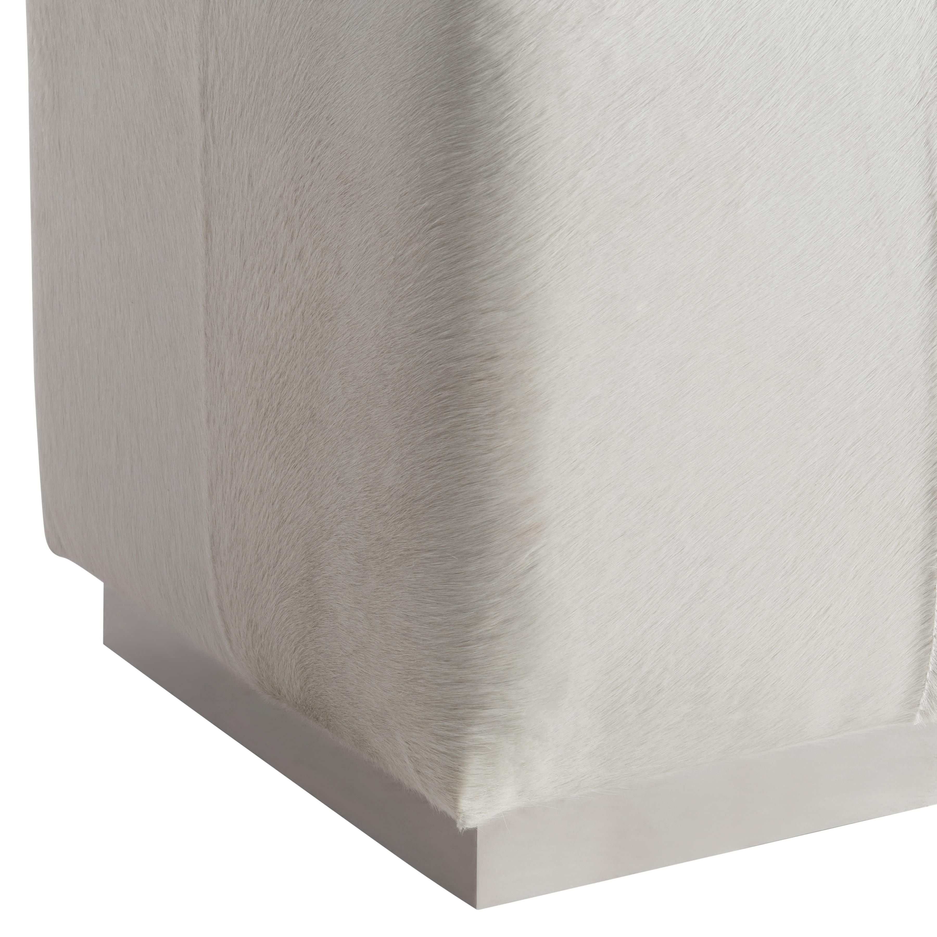 Bernhardt Furniture – Aspen Leather Ottoman