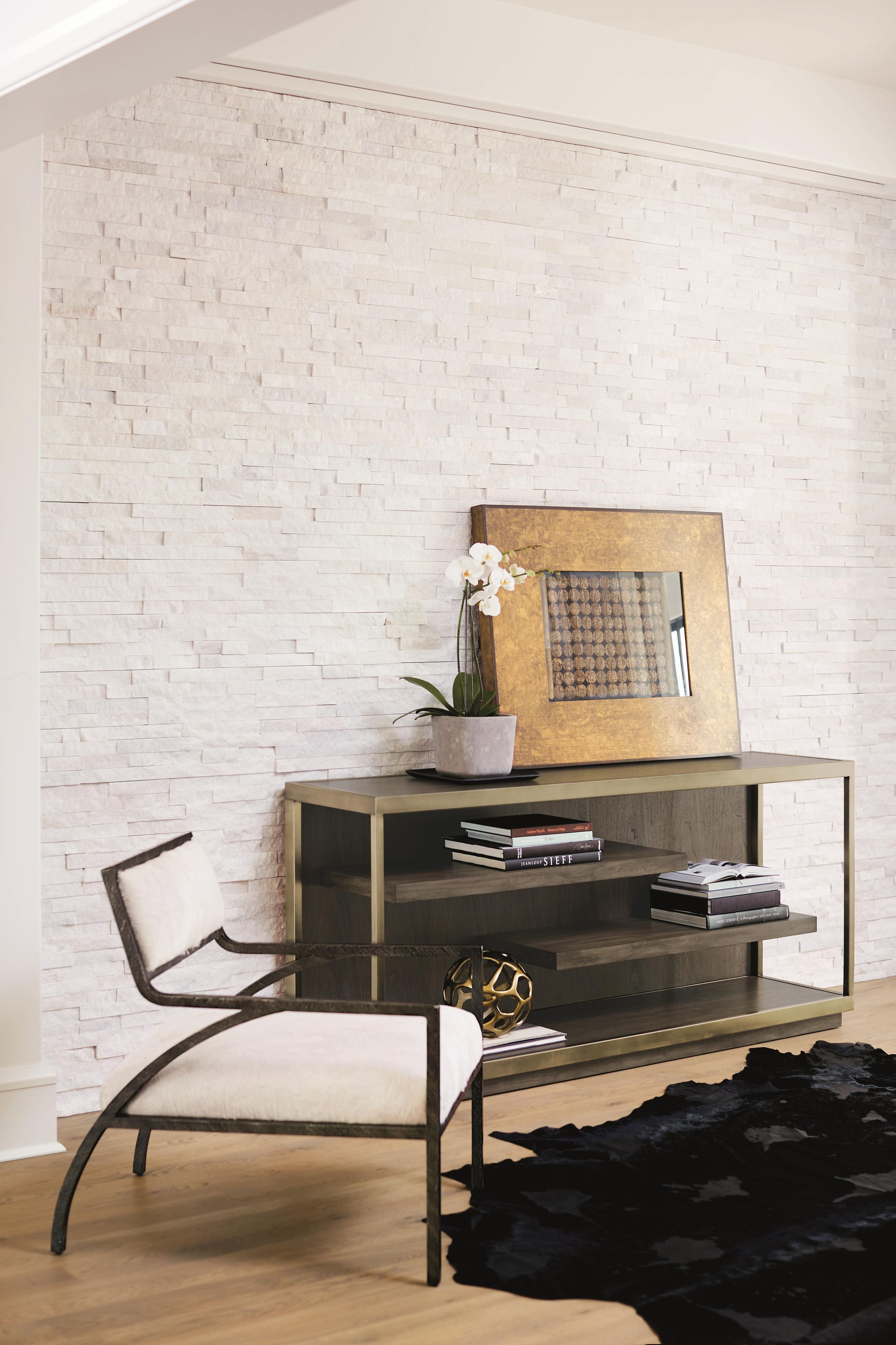 Bernhardt Cohen Leather Chair