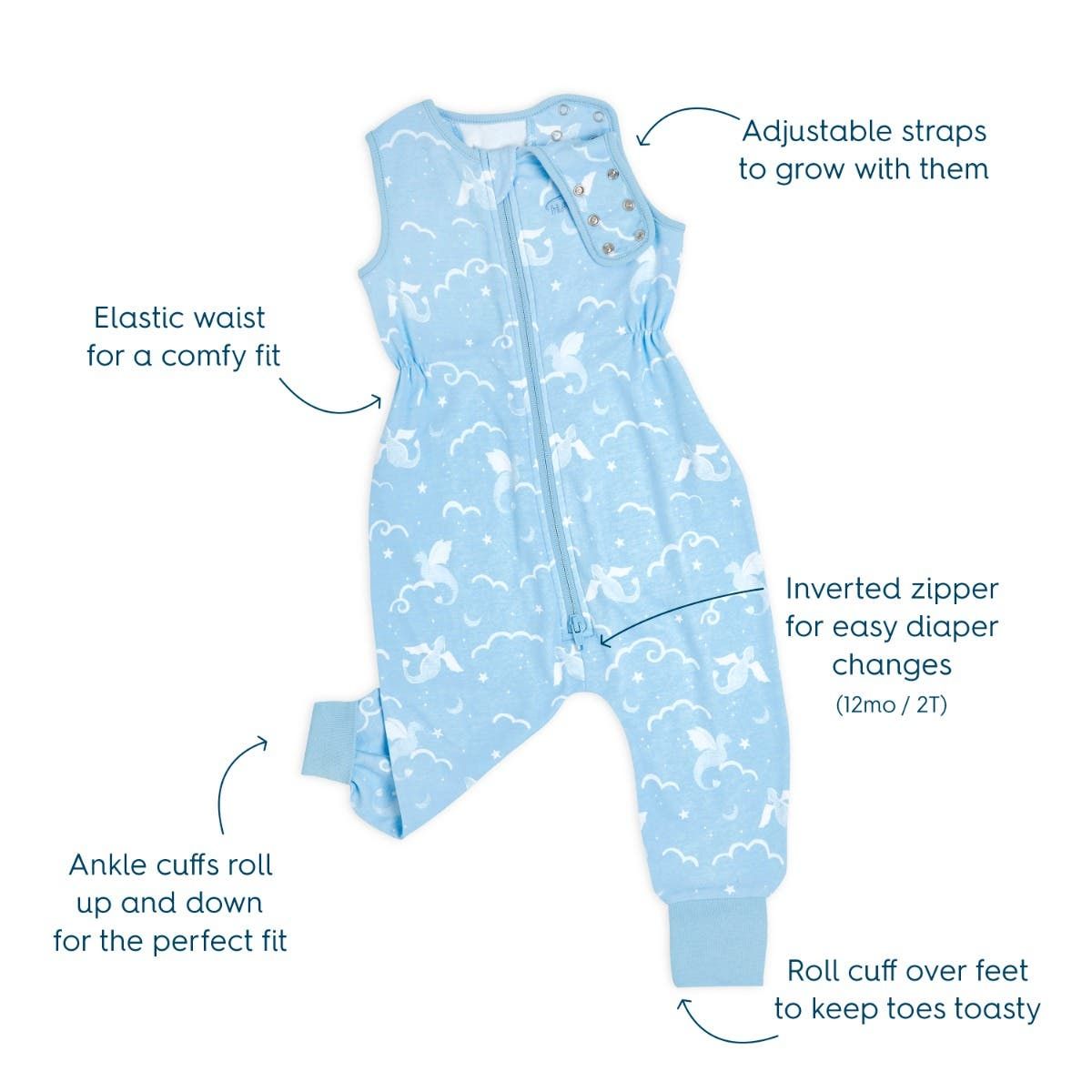 Toddler 100% Cotton Tog 0.5 Sleepsack
