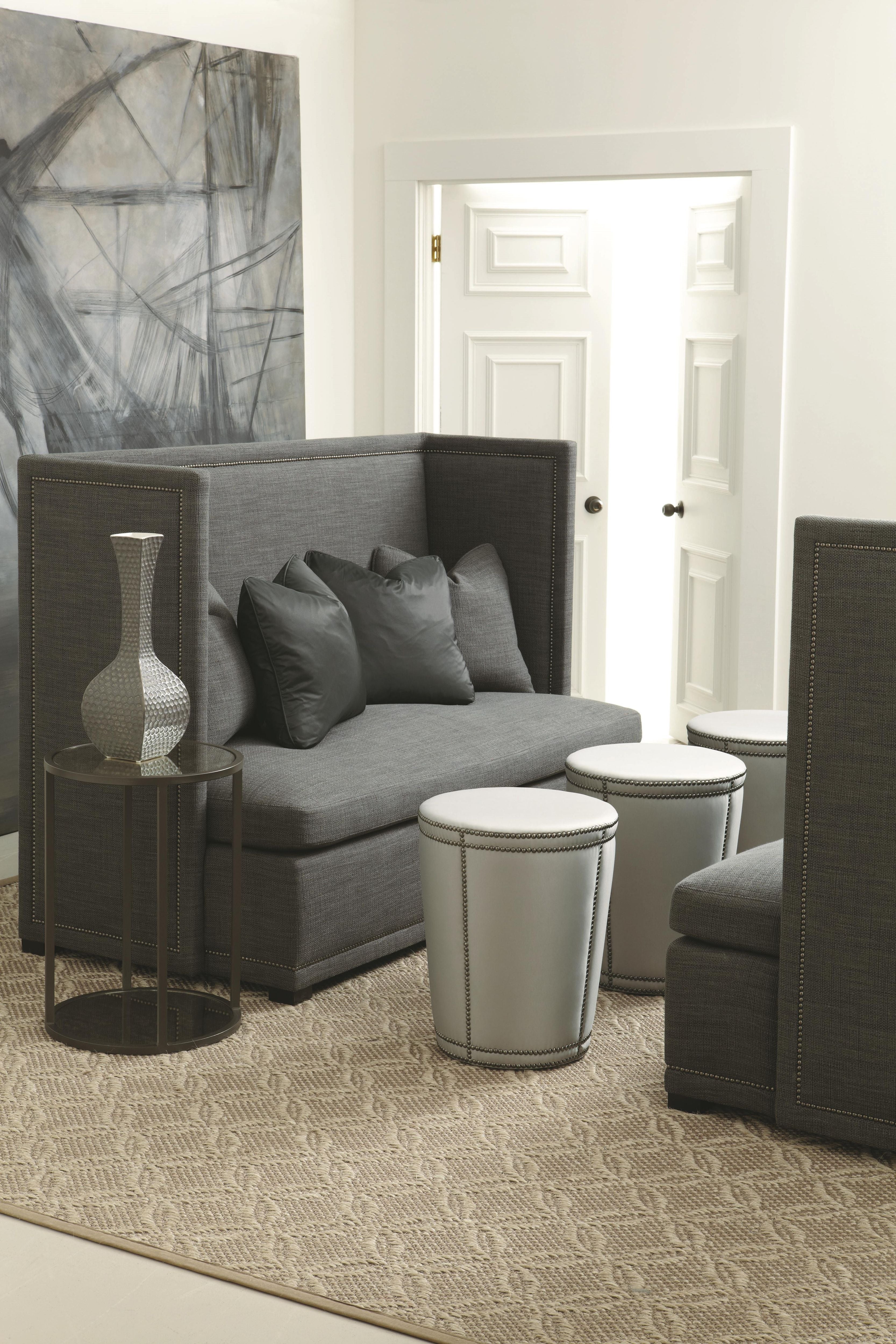 Bernhardt Marcourt Fabric Banquette