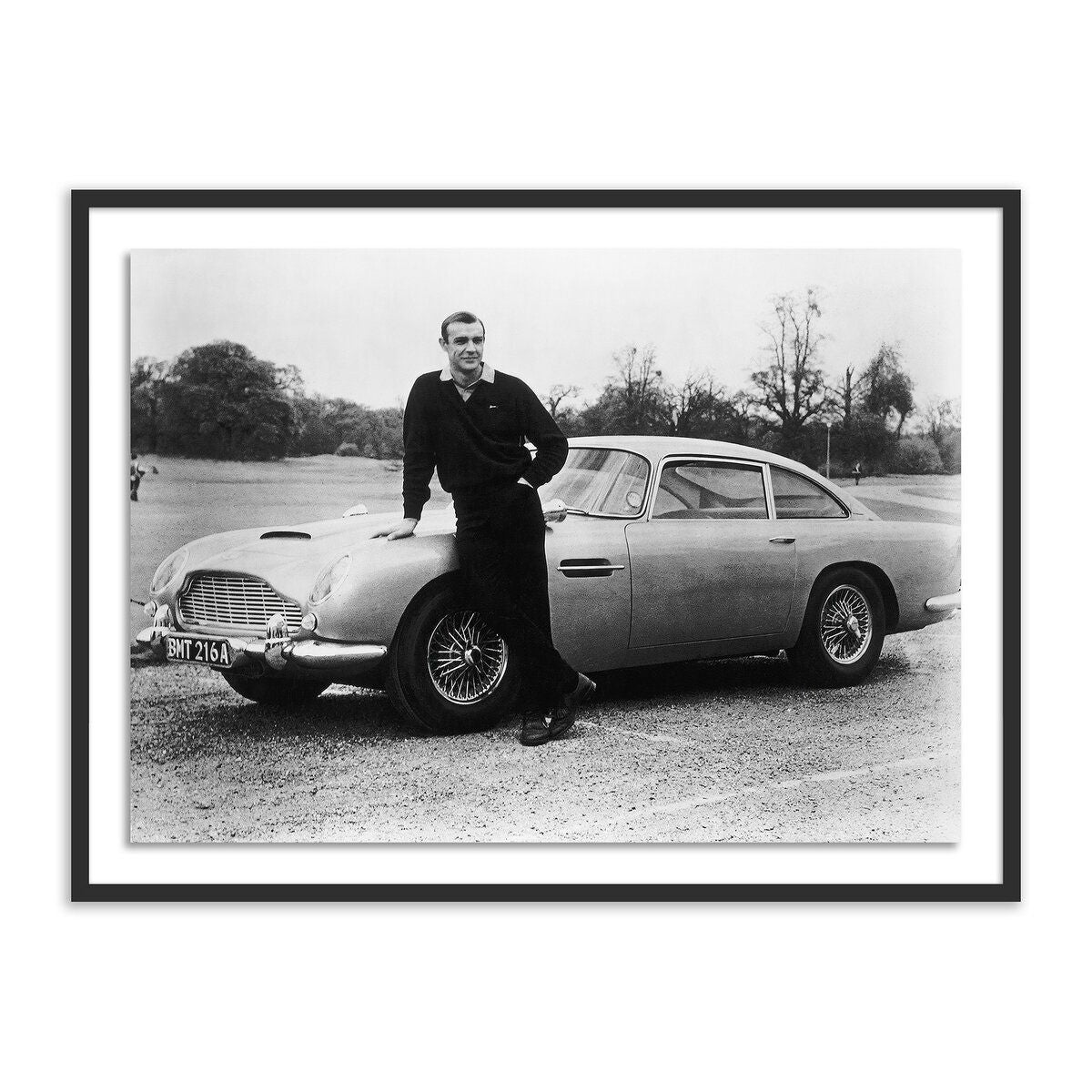 Sean Connery With 00's Aston Martin