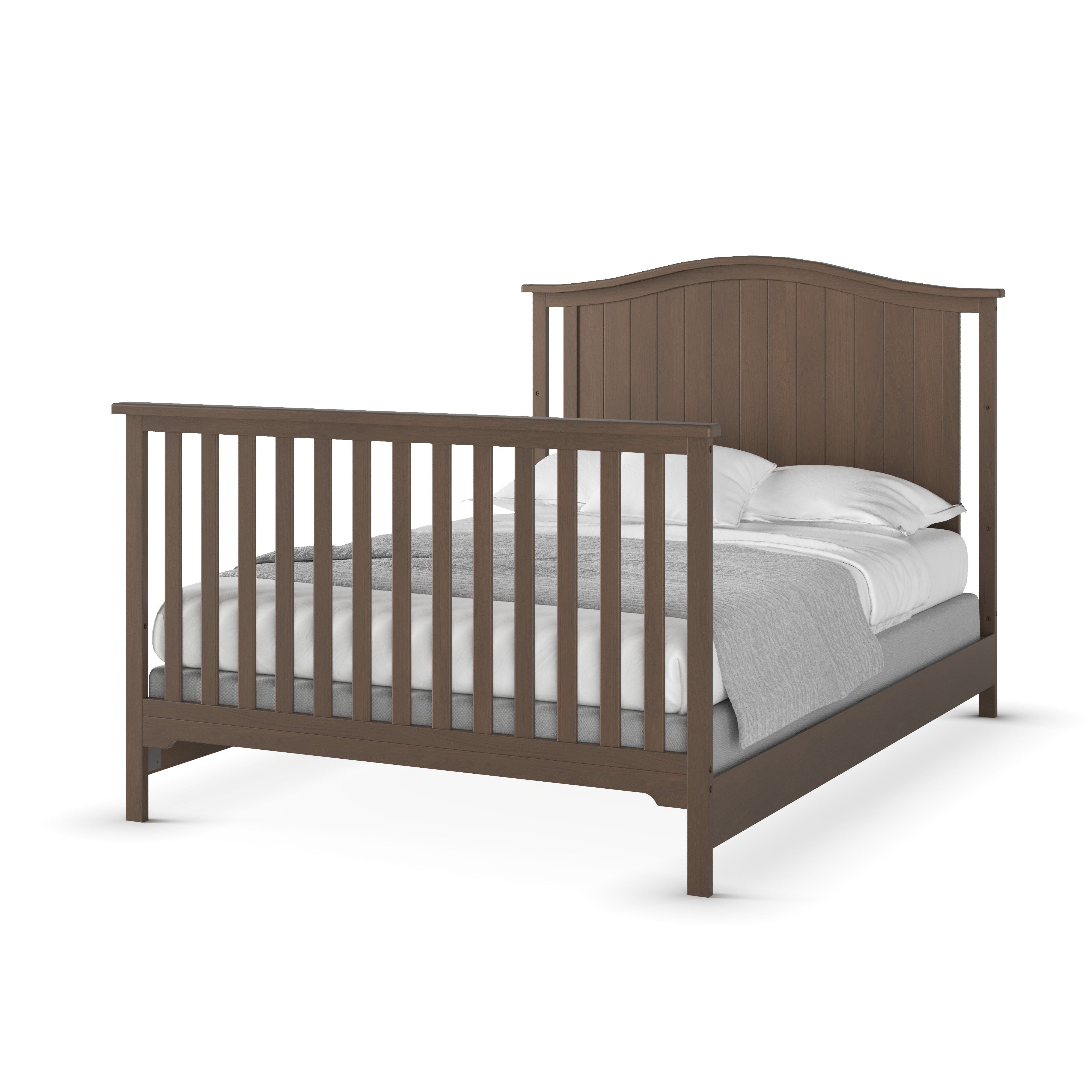 F06401 - Full-Size Bed Rails, Dusty Heather