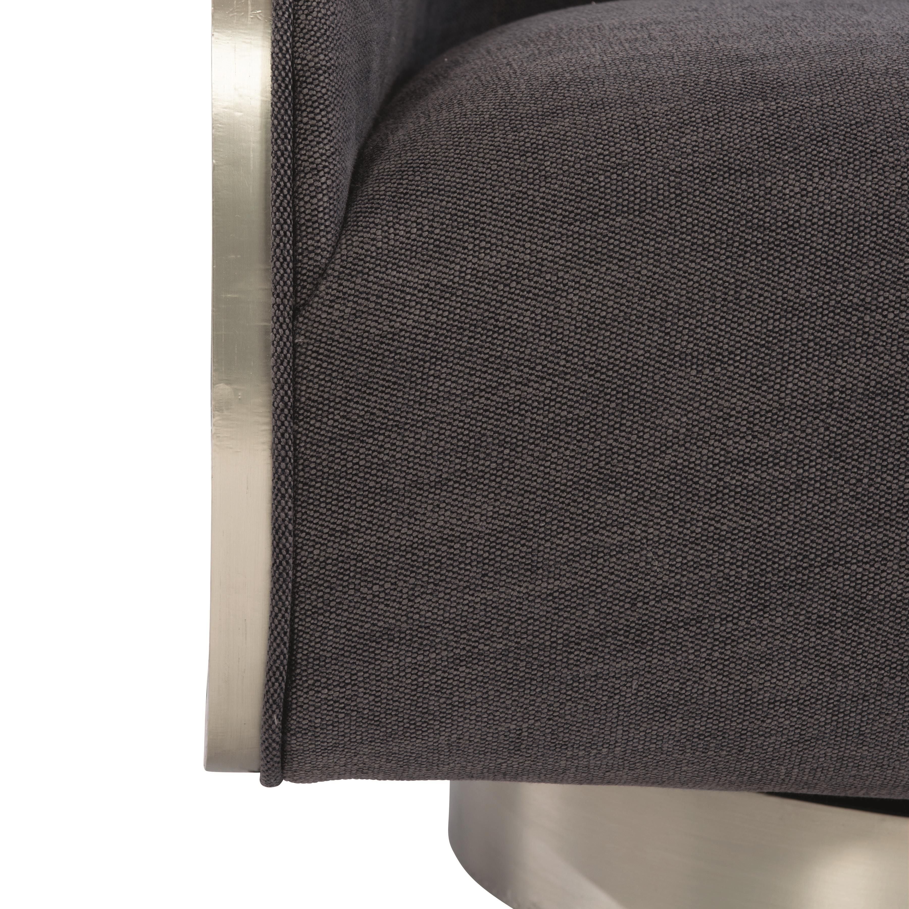 Bernhardt Furniture Miles Fabric Swivel Chair