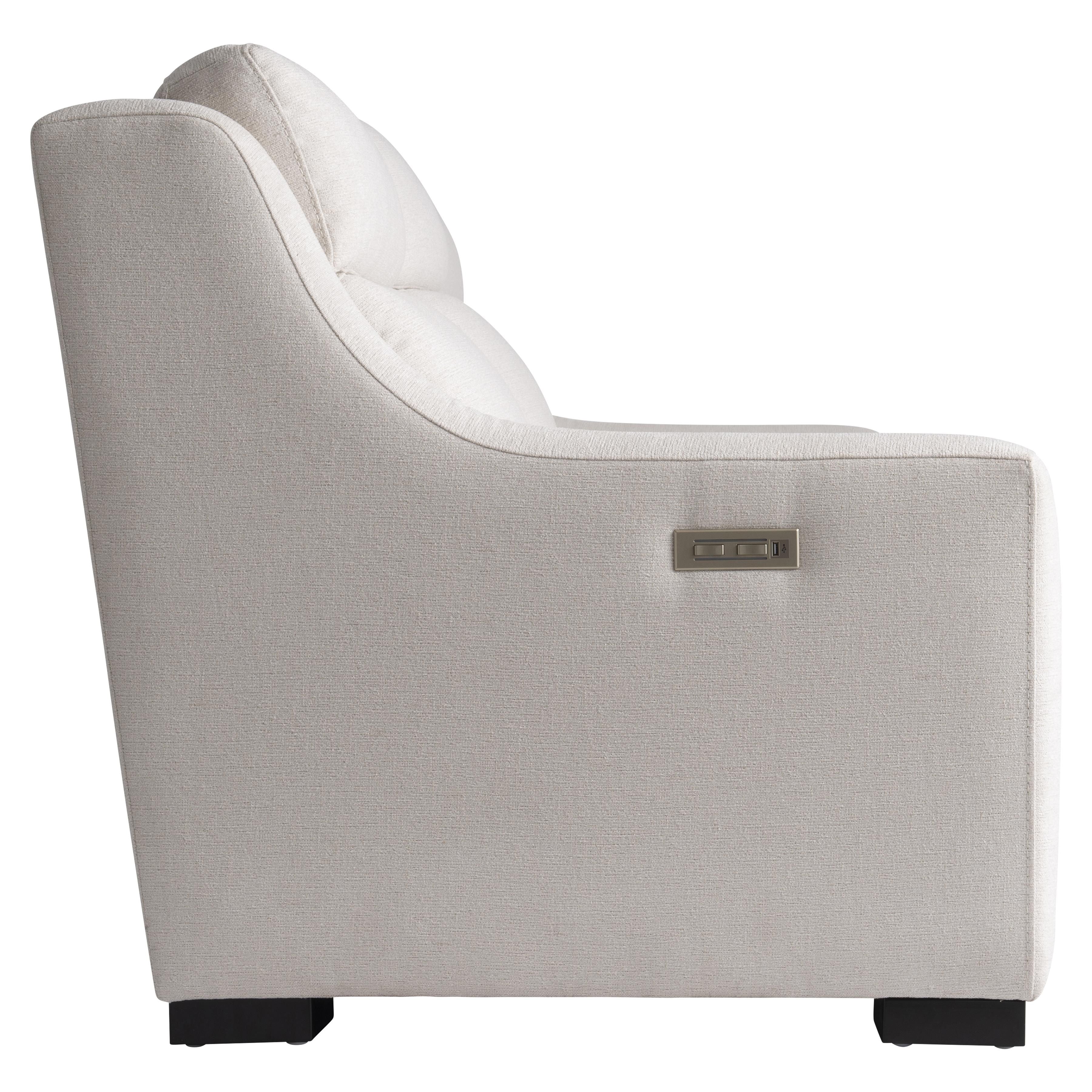 Bernhardt Furniture – Germain Fabric Power Motion Sofa