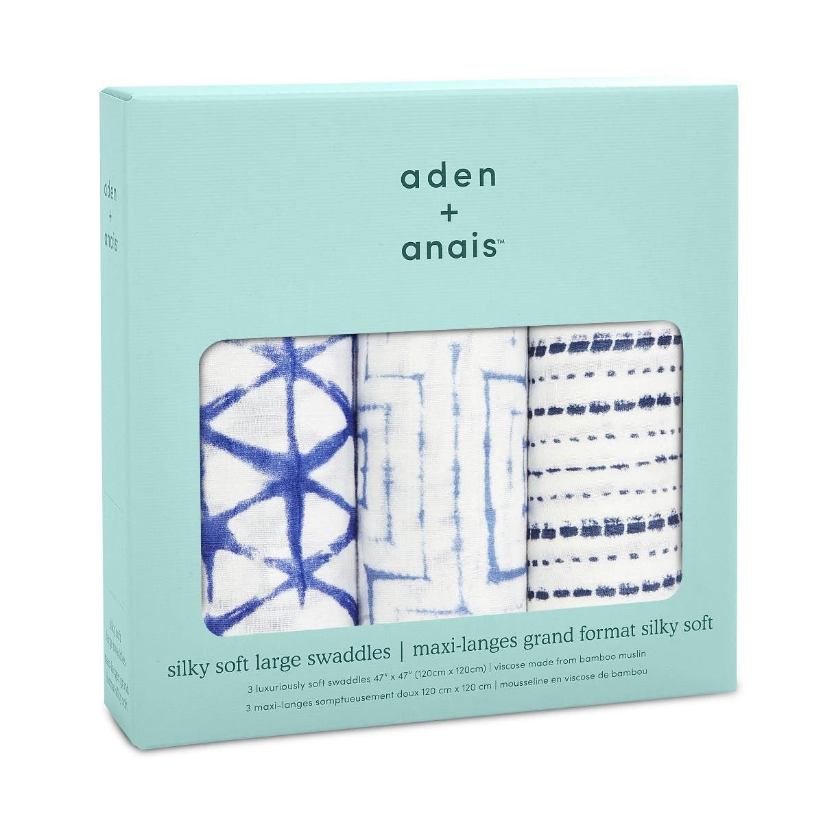 Boutique Silky Soft Swaddle Blanket 3 Pack