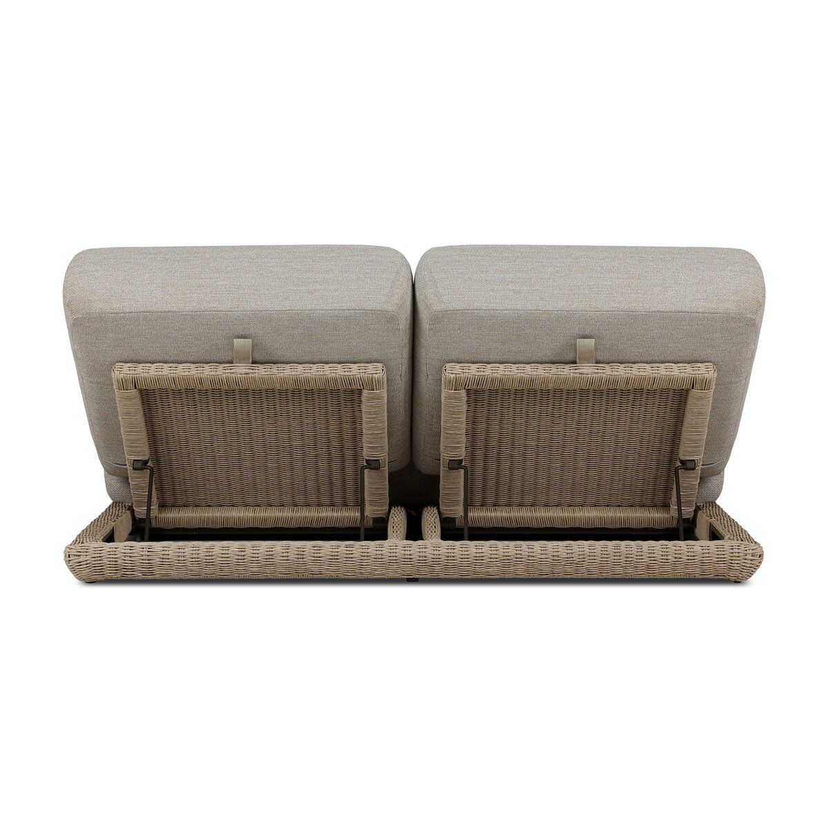 Evander Outdoor Double Chaise