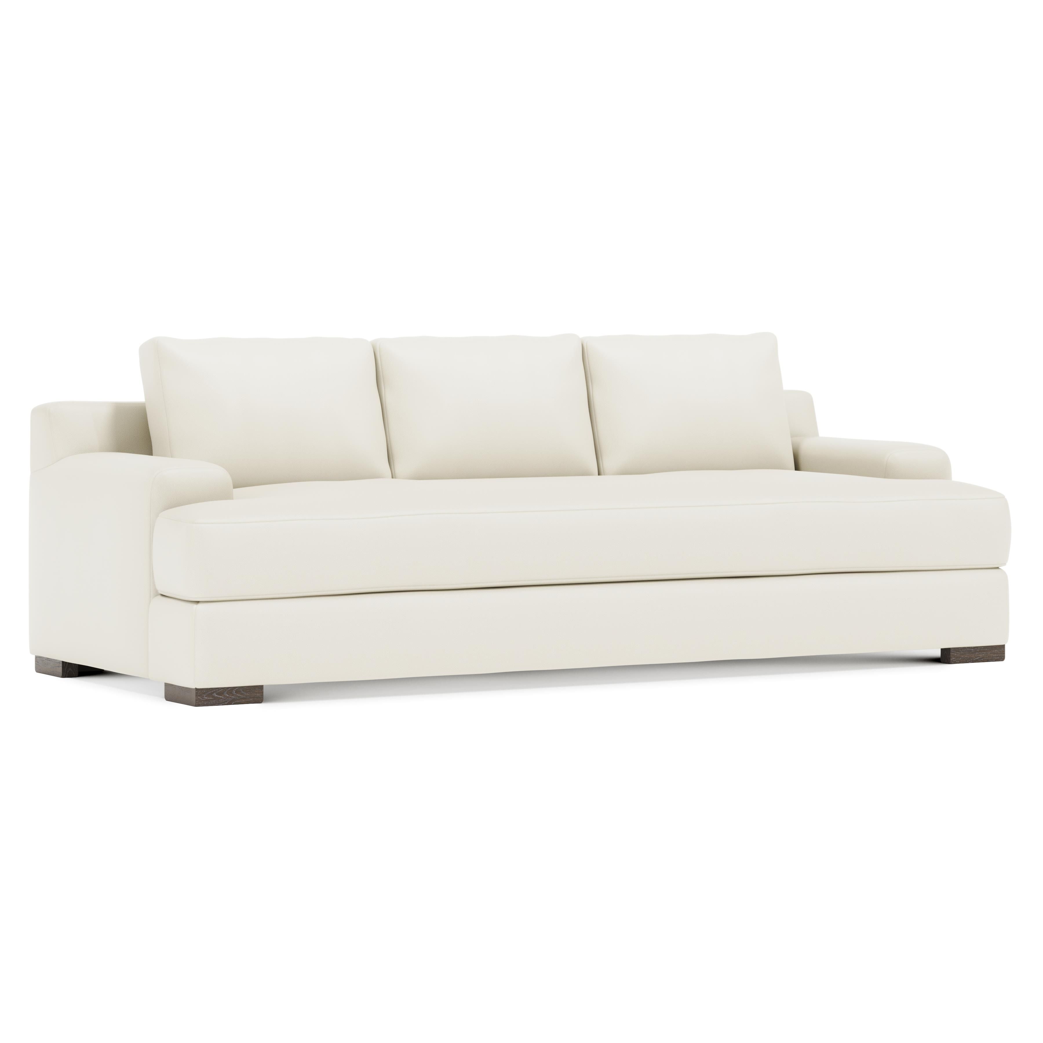 Bernhardt Andie Leather Sofa