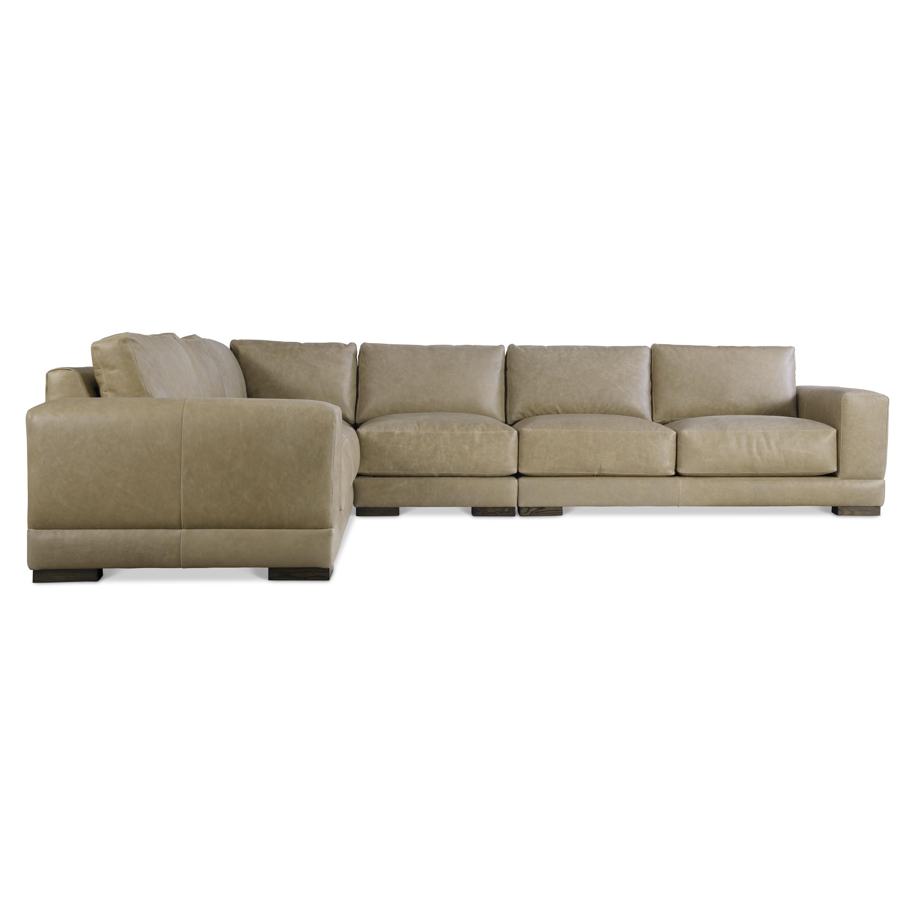 Bernhardt Furniture Lars Leather Sectional