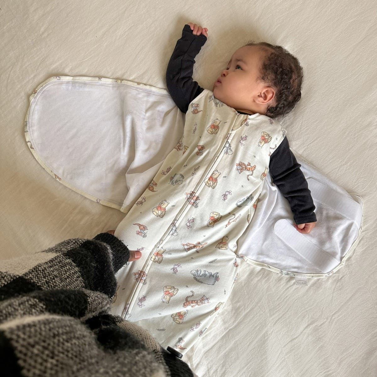 Disney™ Winnie The Pooh 100% Cotton Swaddle Tog 1.5