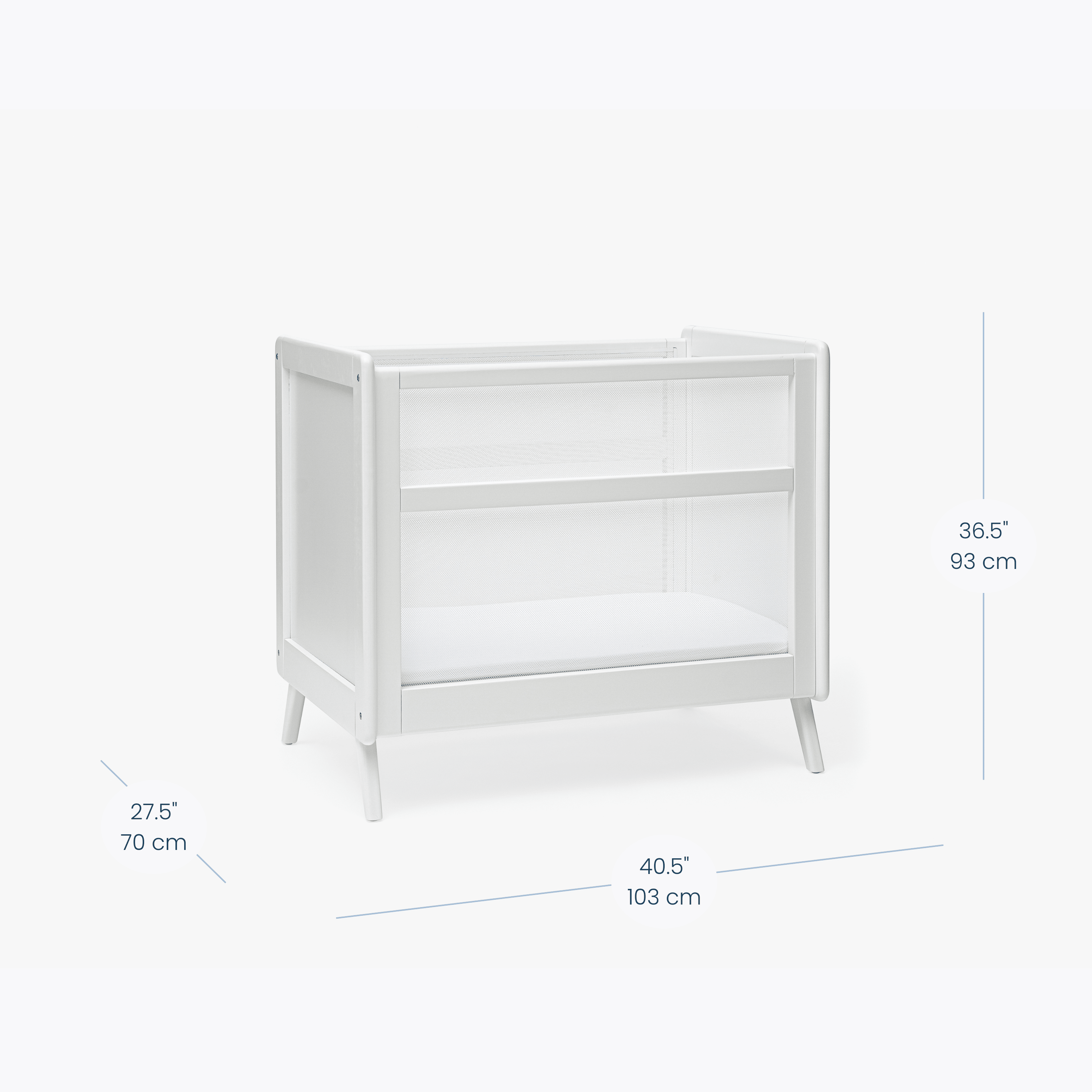Mini Breathable Mesh Crib