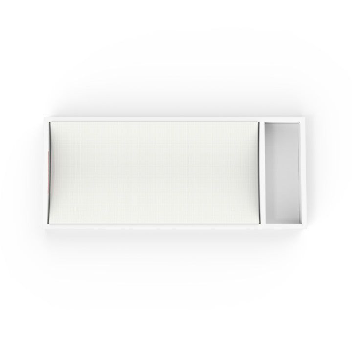 Universal Changing Table Topper, Matte White