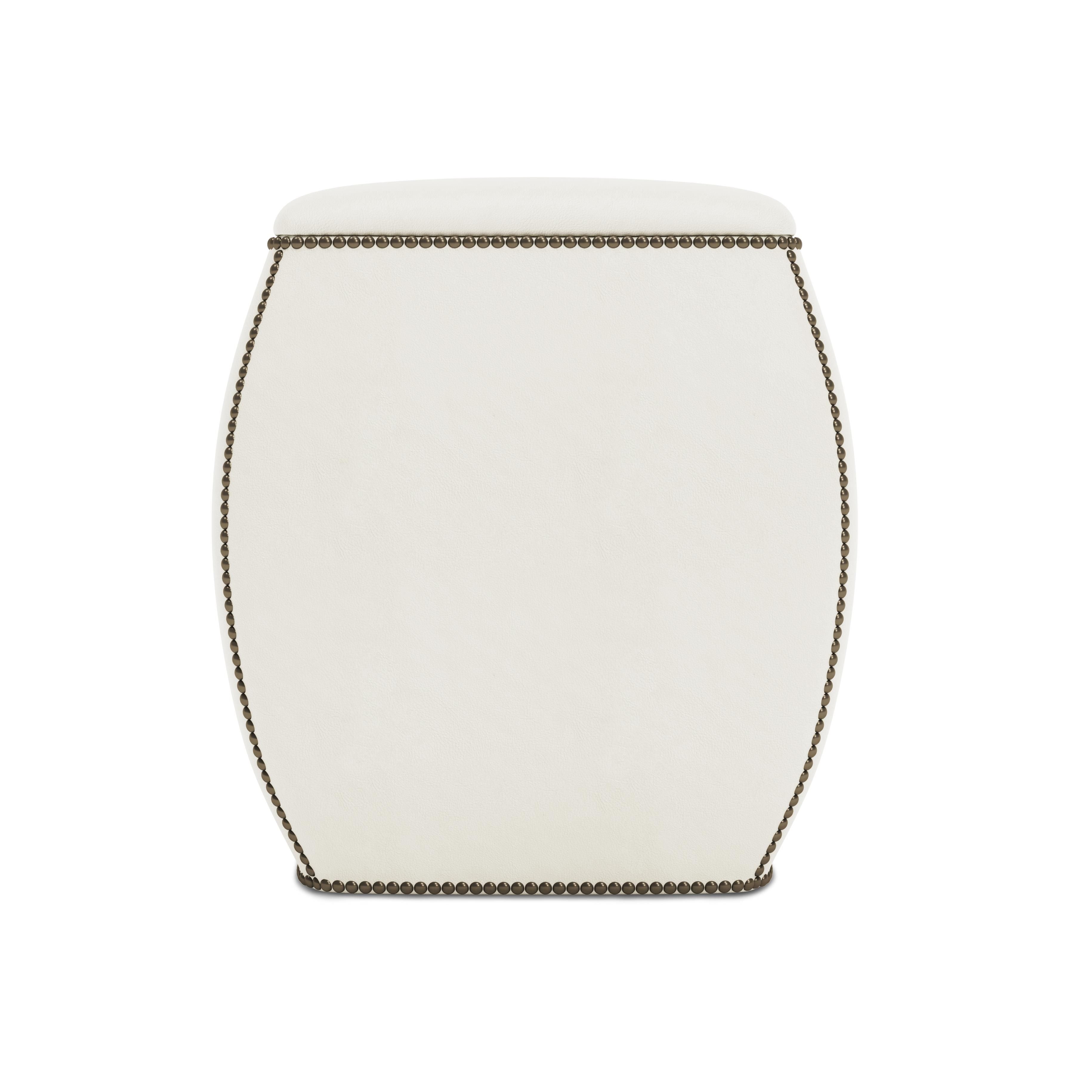 Bernhardt Furniture – Delta Leather Ottoman