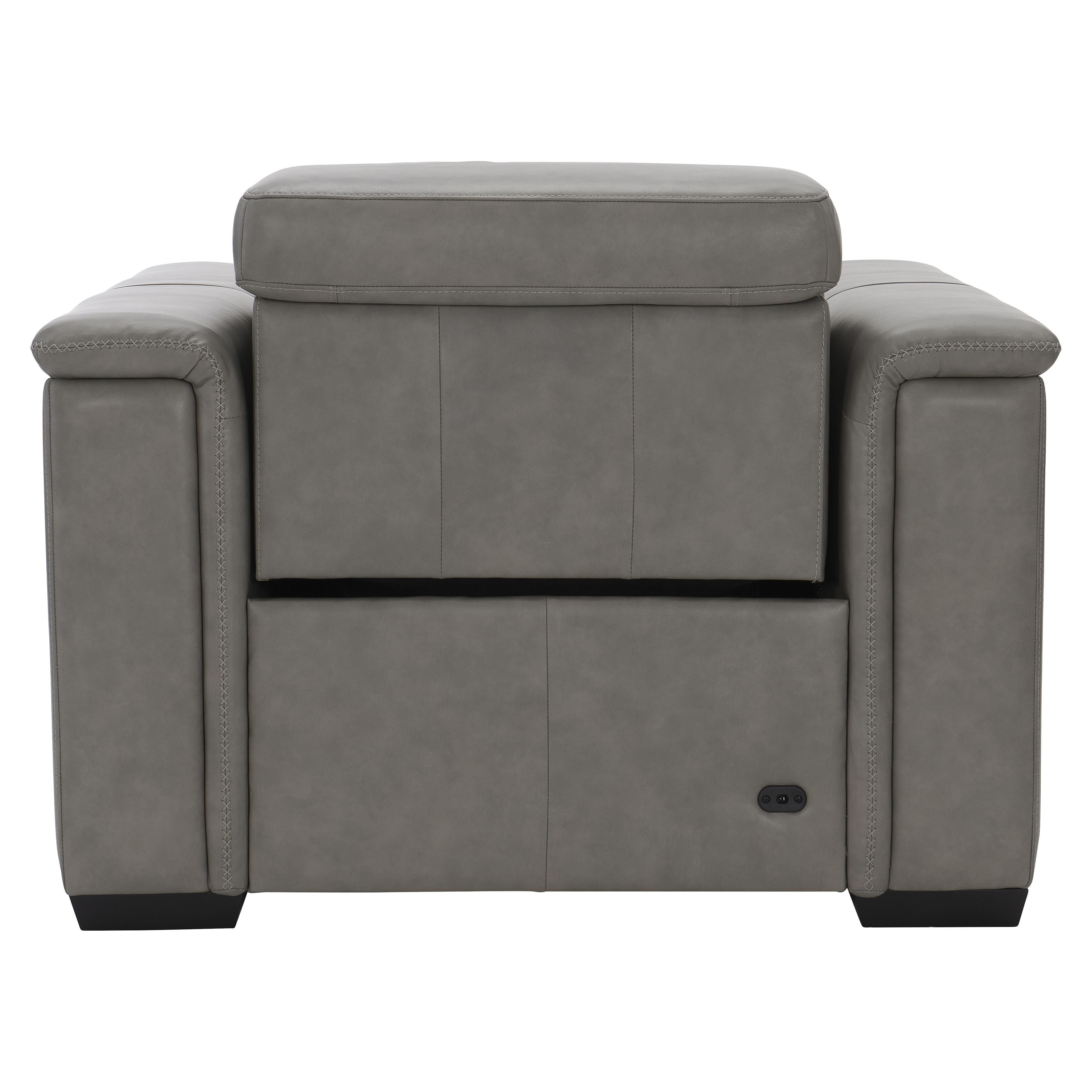 Bernhardt Furniture Lioni Leather Power Motion Chair