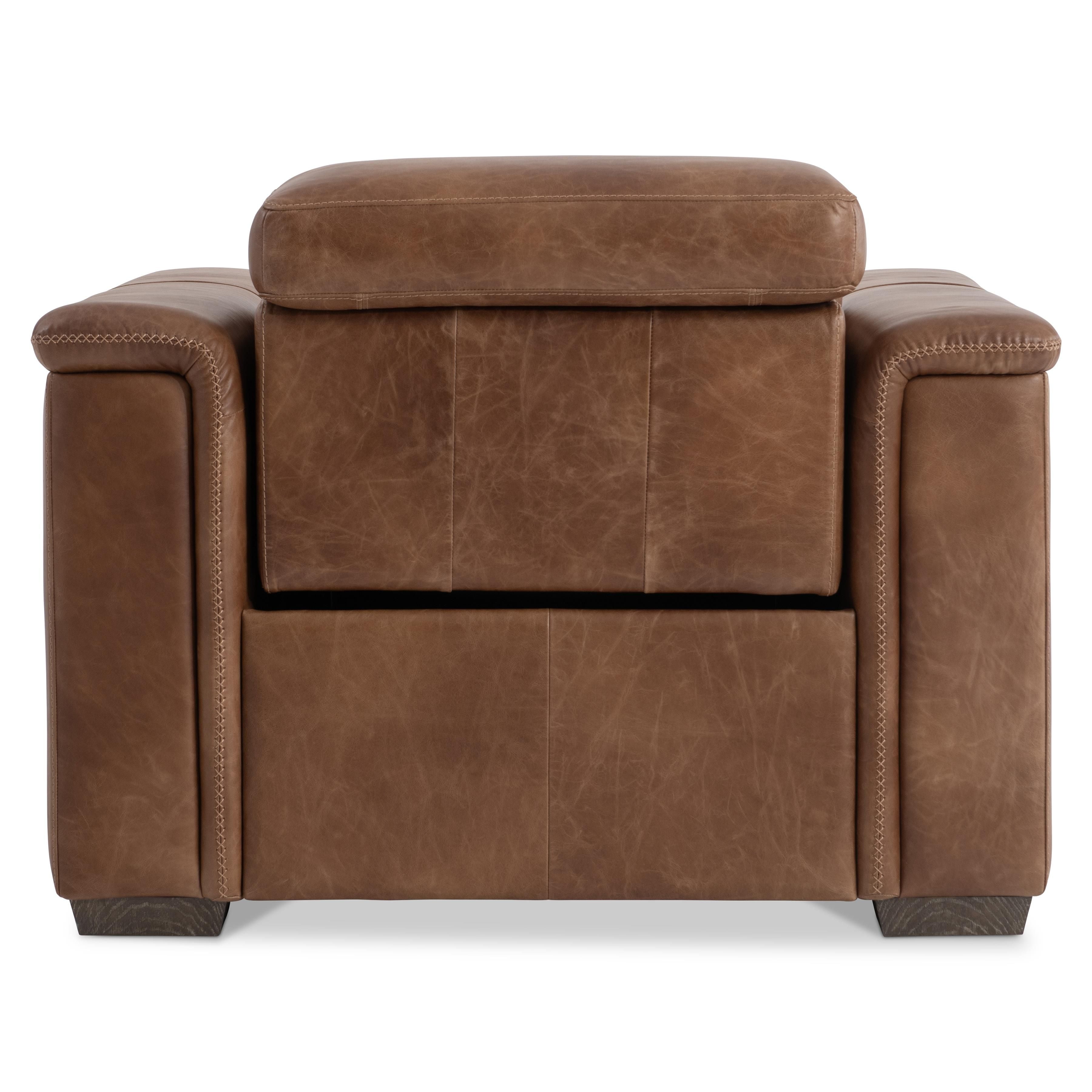 Bernhardt Furniture Lioni Leather Power Motion Chair