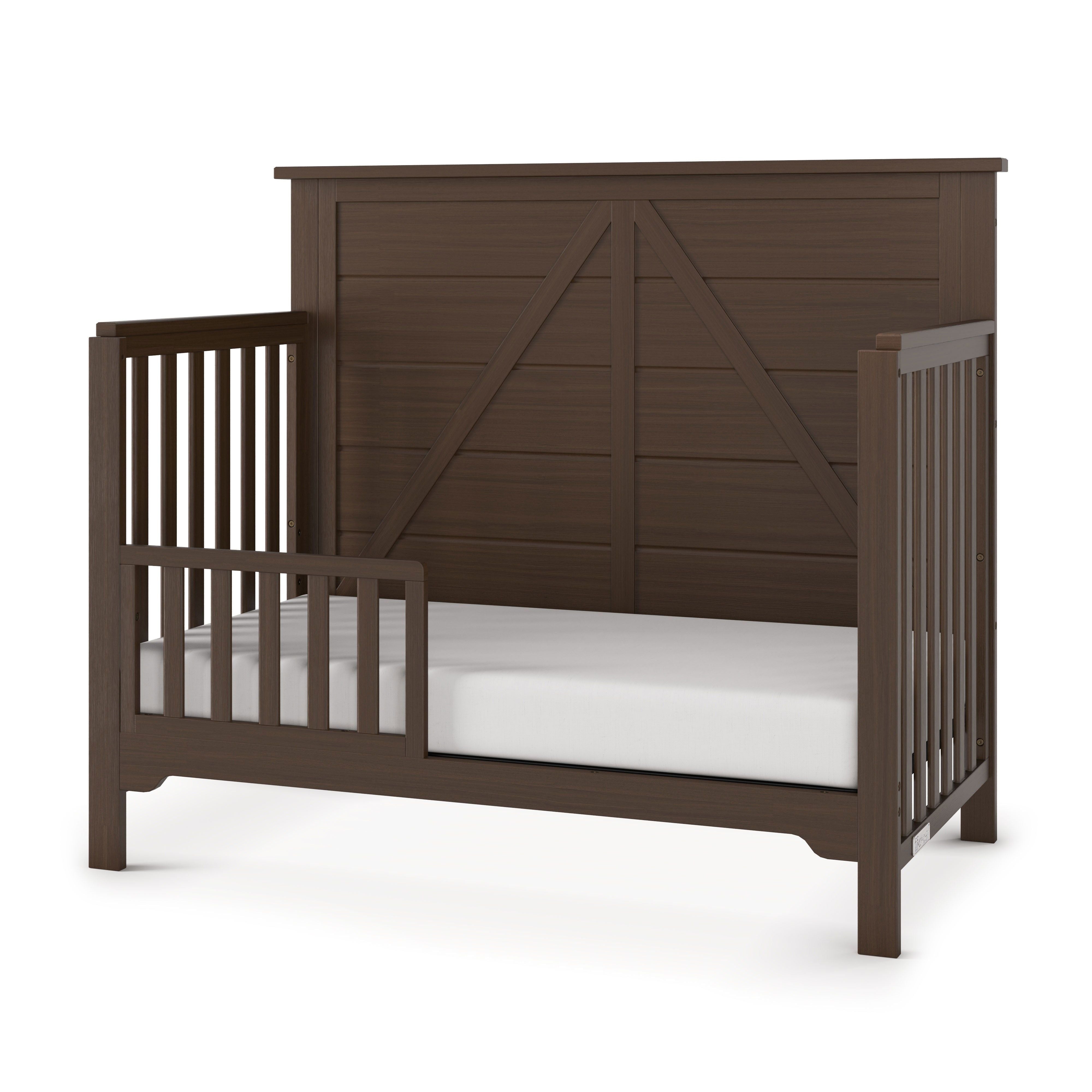F09501 - Toddler Guard Rail, Brushed Truffle
