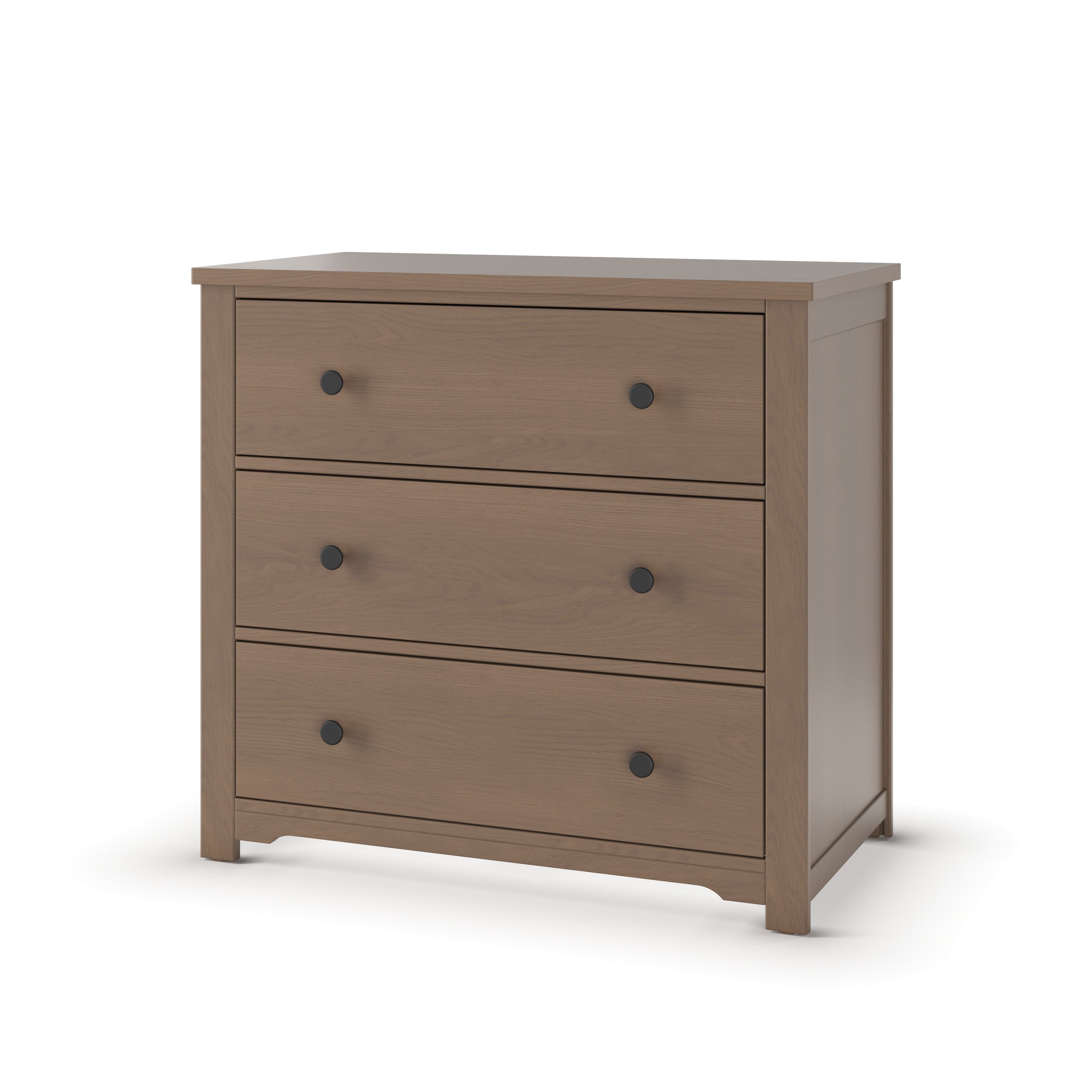 Harmony 3-Drawer Kids Dresser with Changing Table Topper