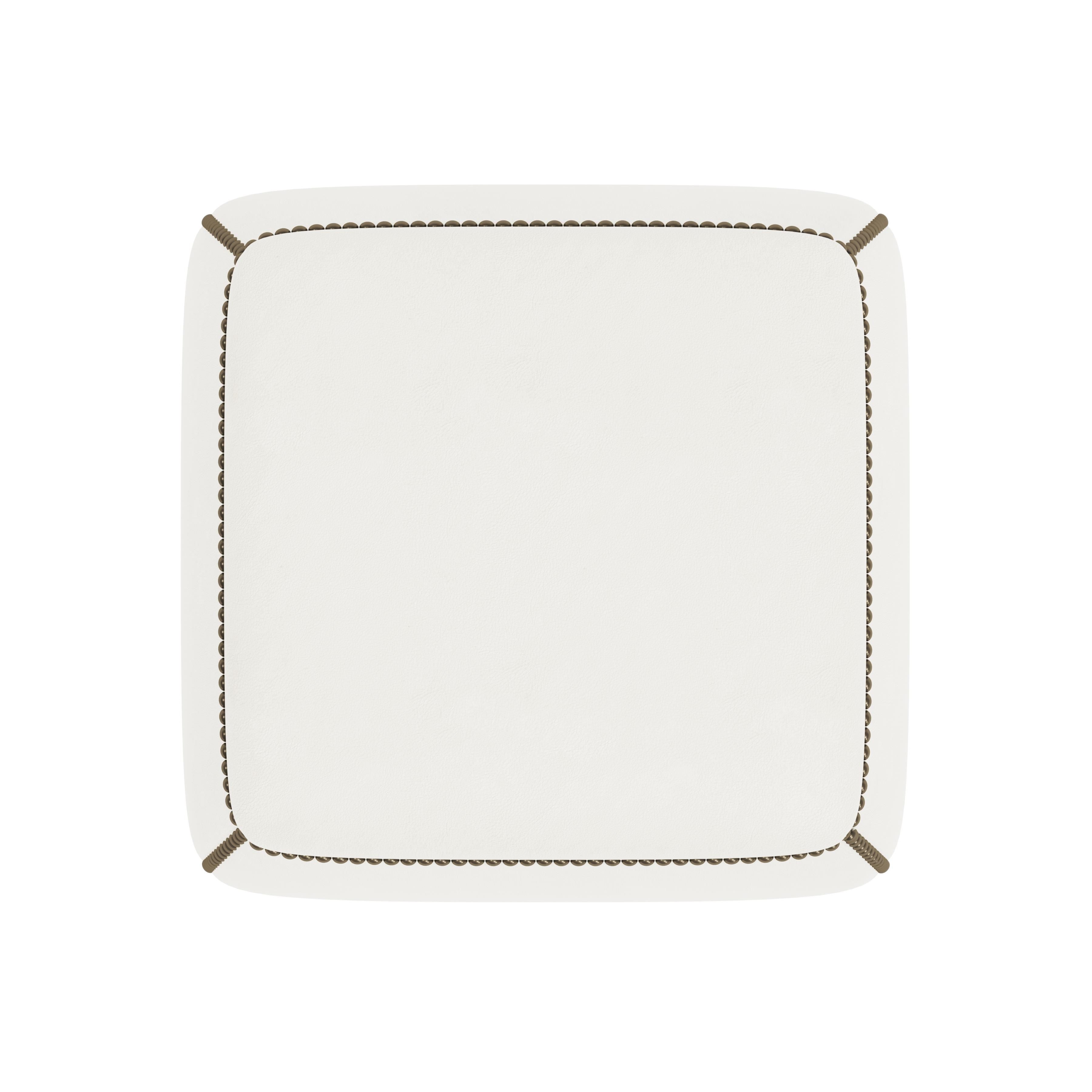 Bernhardt Furniture – Delta Leather Ottoman