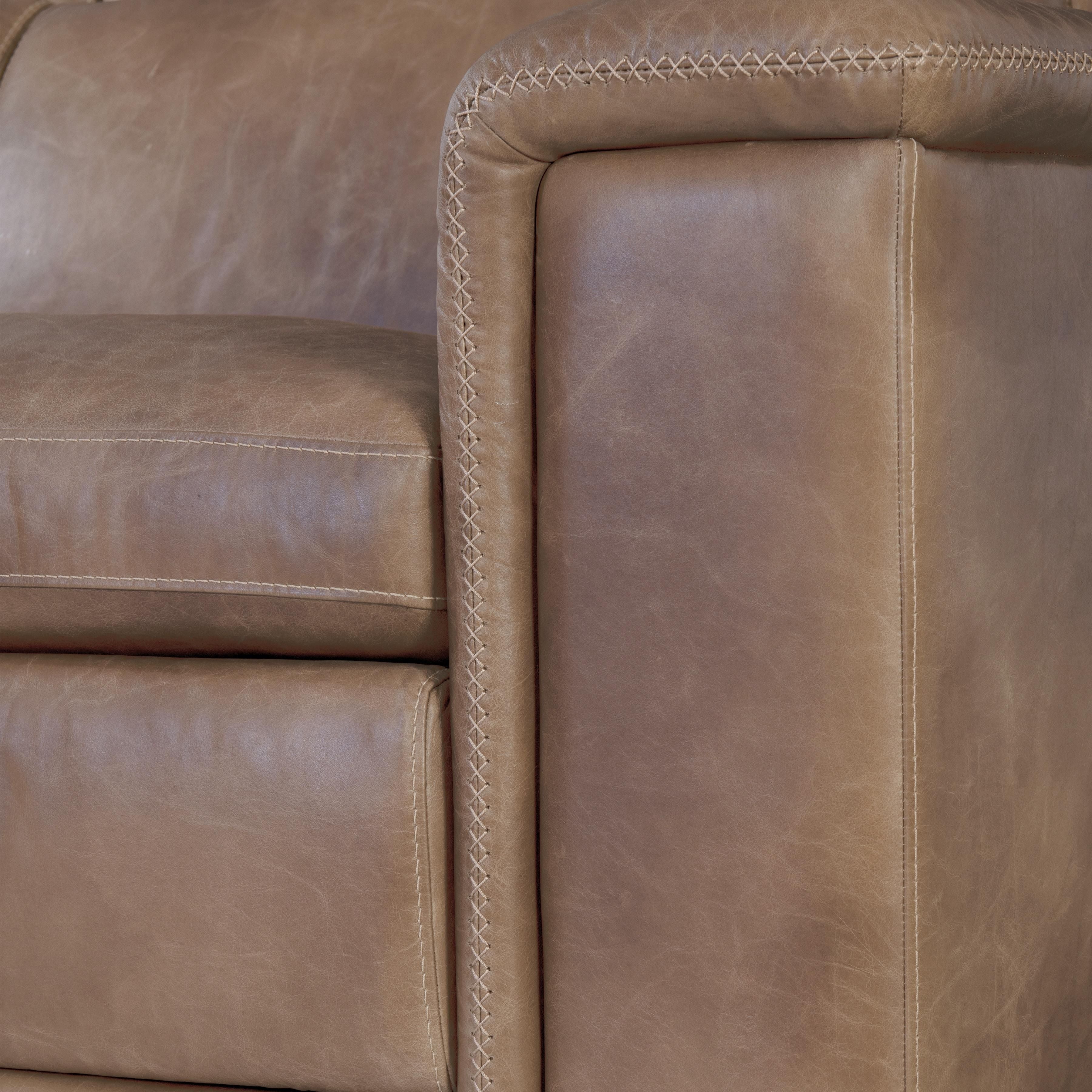 Bernhardt Furniture – Lioni Leather Power Motion Sectional