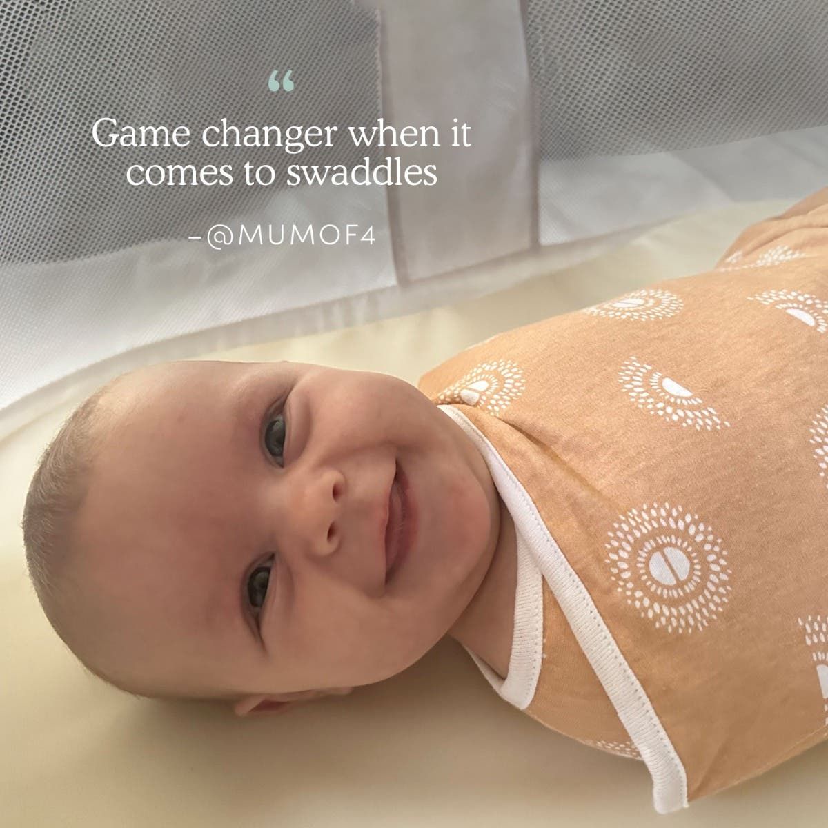 Essentials Easy Swaddle Wrap Quick Change 3 Pack Tog 1.0