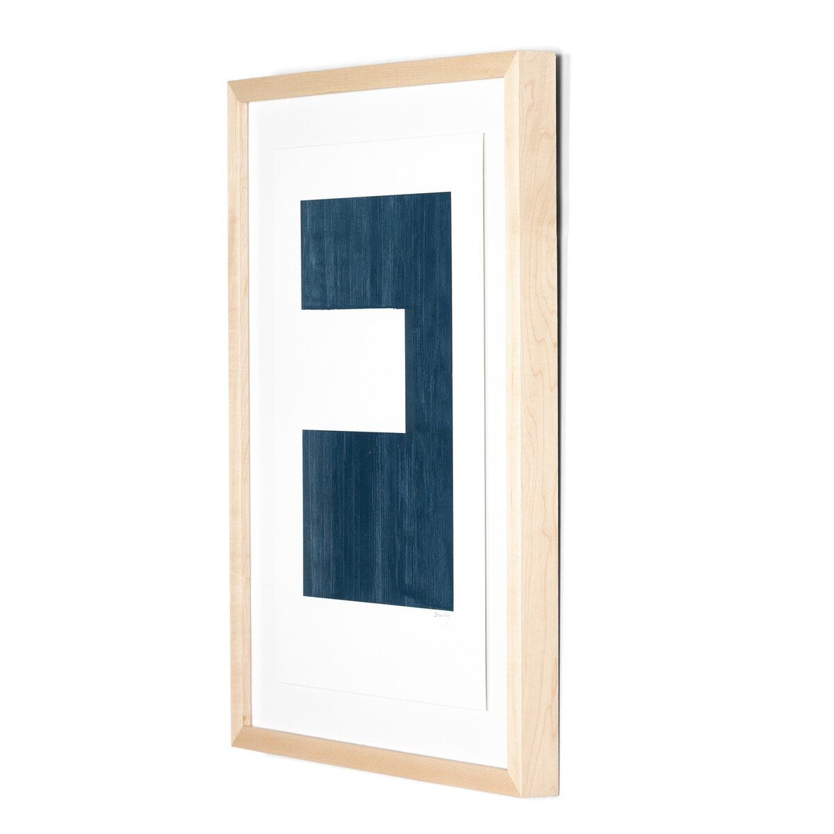 Negative Iii In Blue By The Holly Collective
