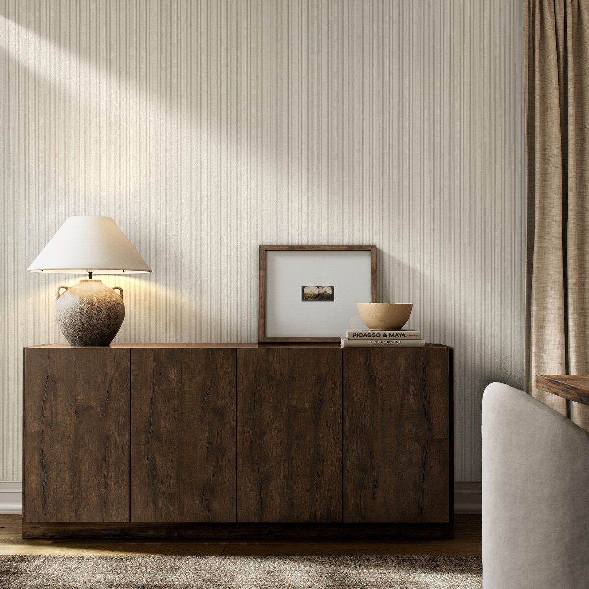 Multi Stripe Wallpaper By Getty Images
