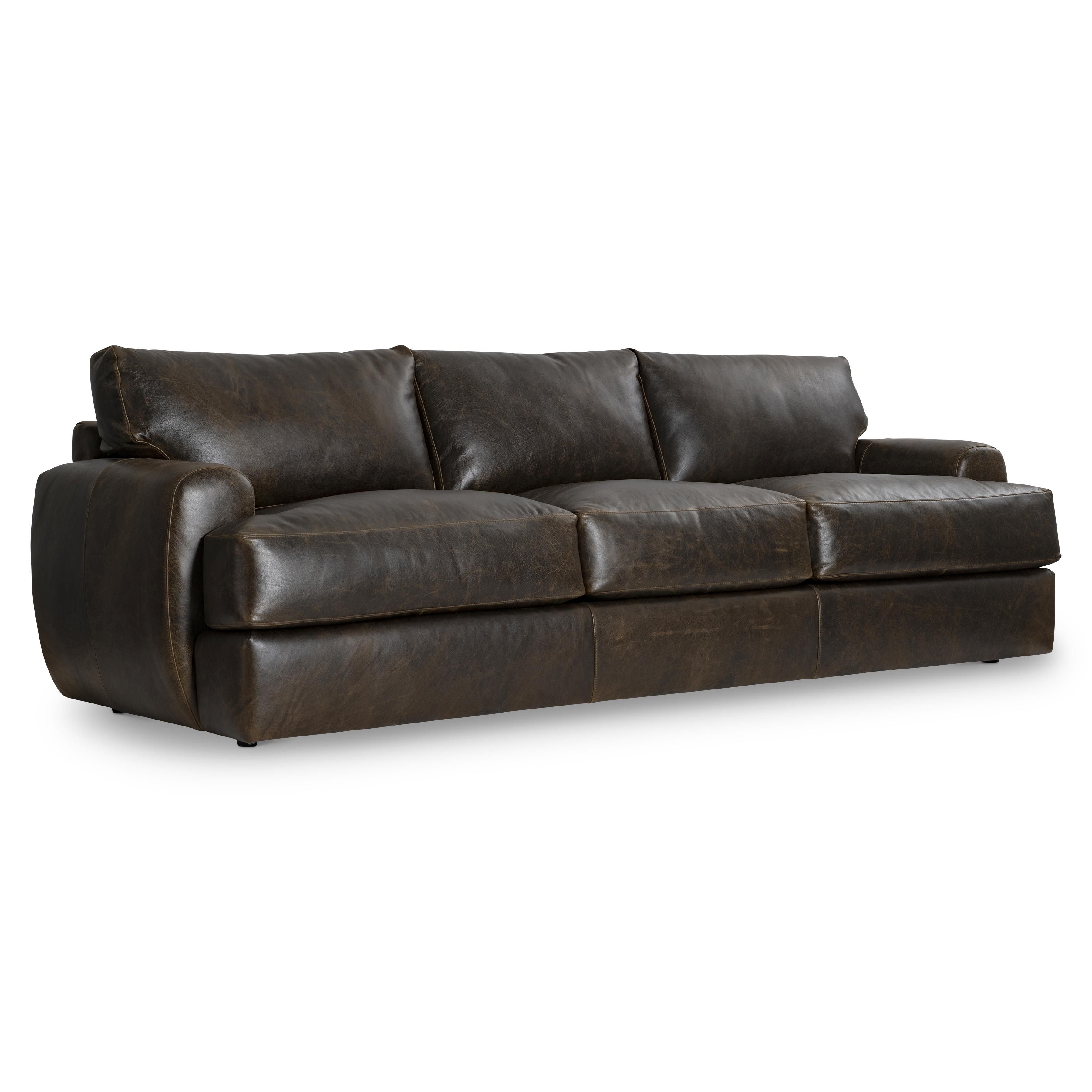Bernhardt Furniture – Cameron Leather Sofa