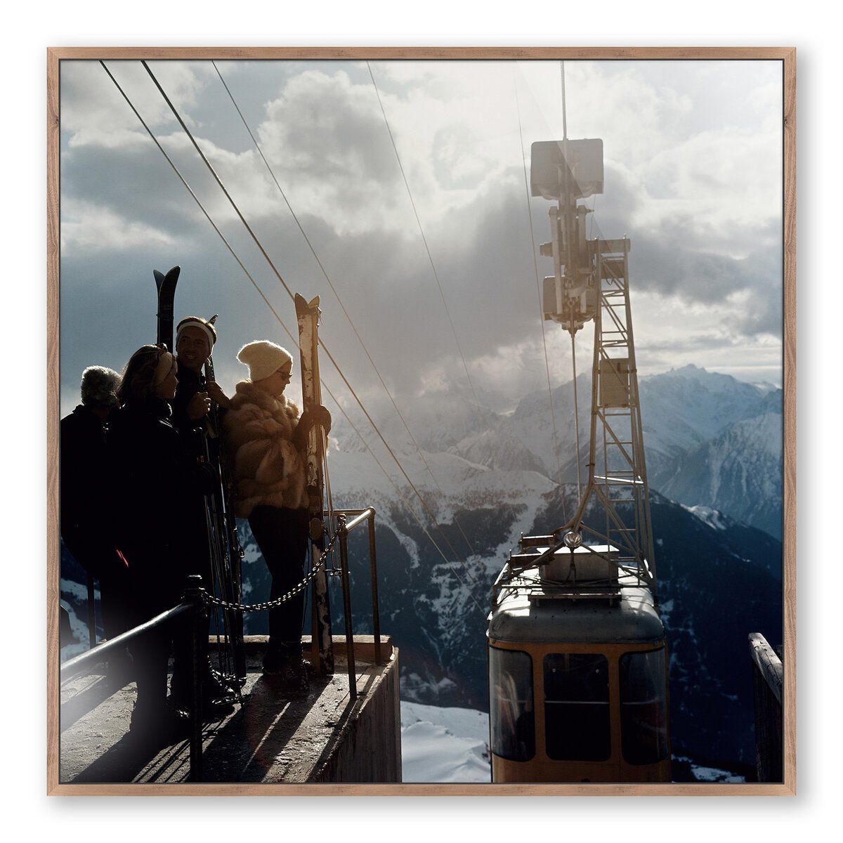 Alpine Skiing By Slim Aarons