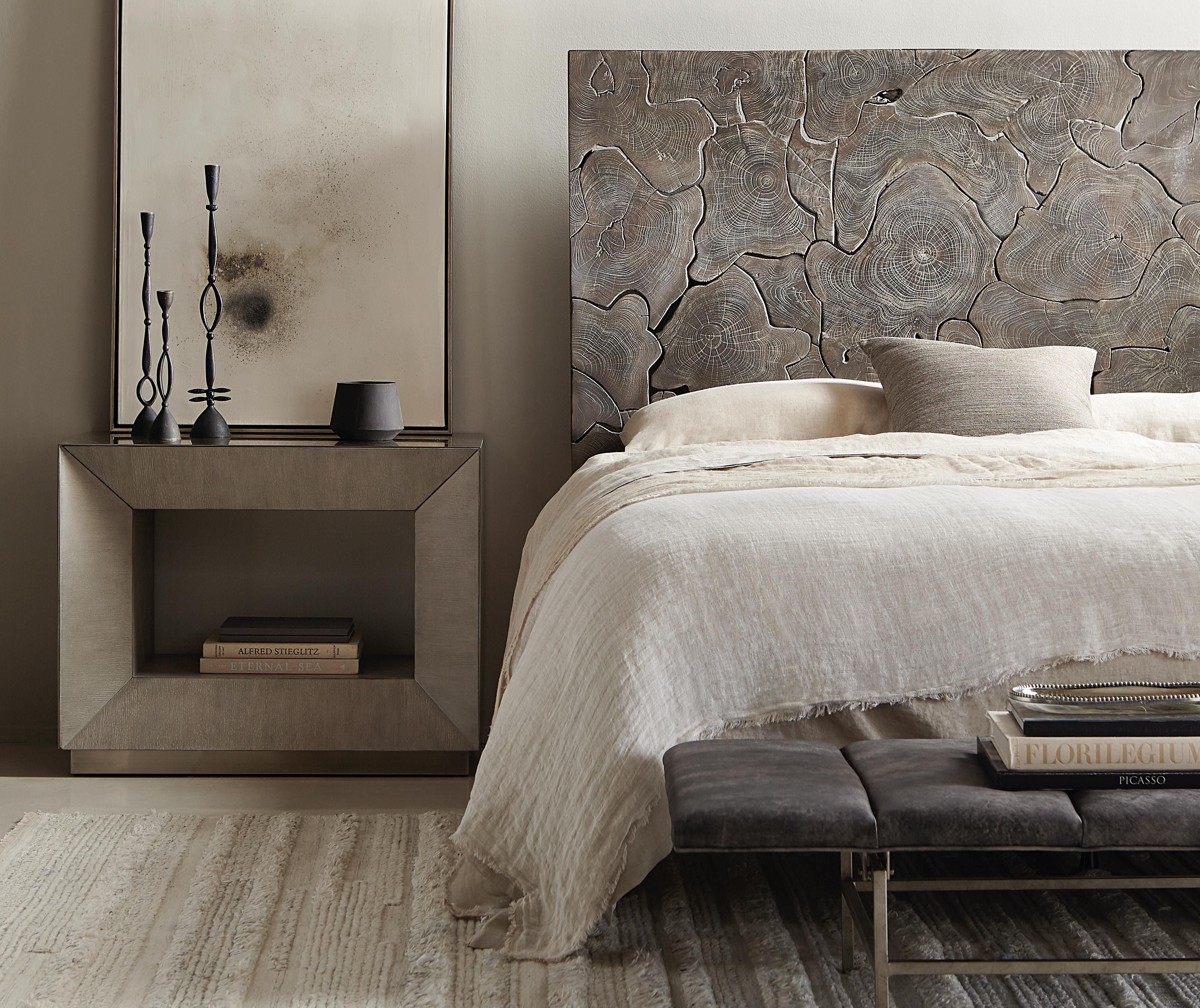 Bernhardt Furniture – Calavaras Fabric Panel Bed King