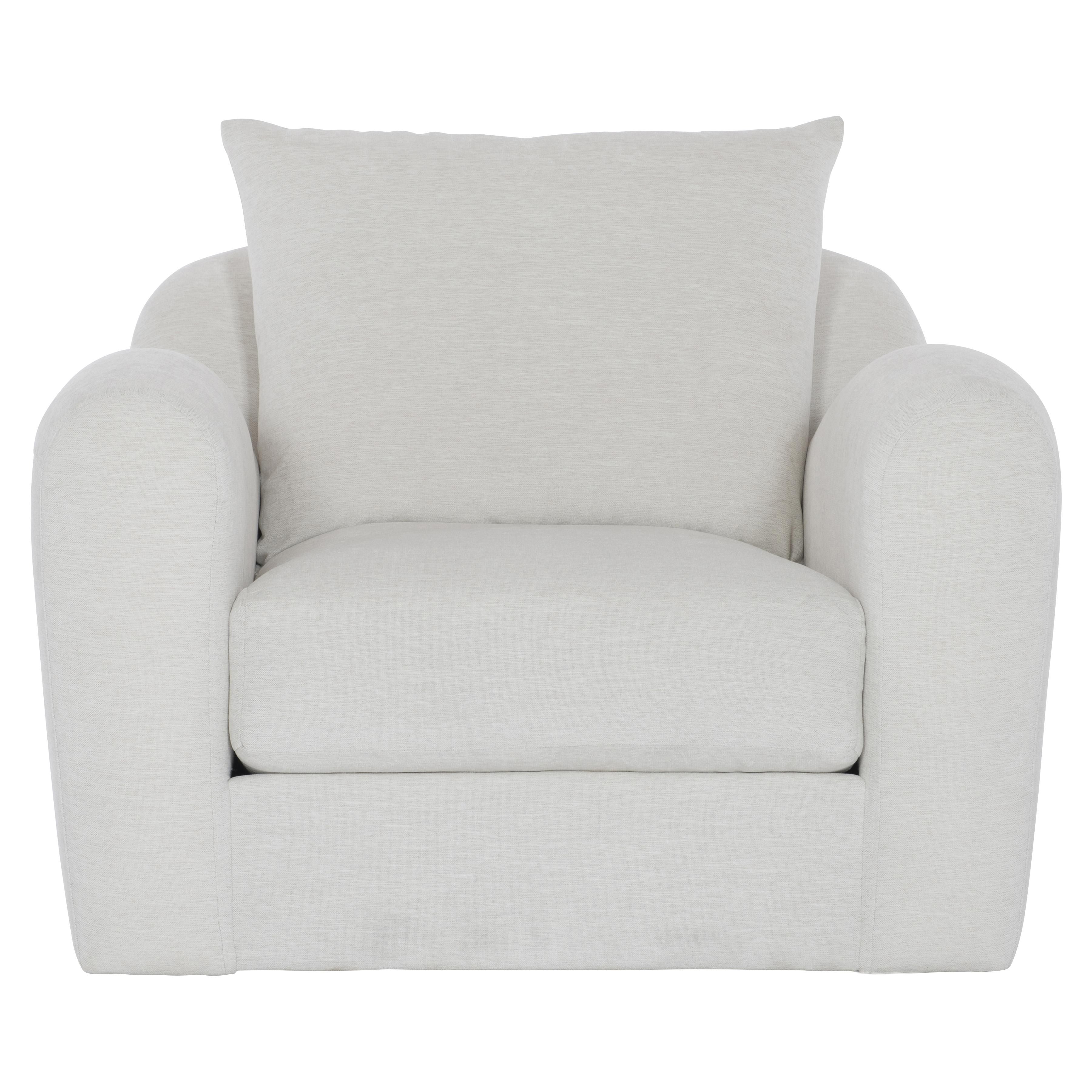Bernhardt Furniture – Asher Fabric Swivel Chair