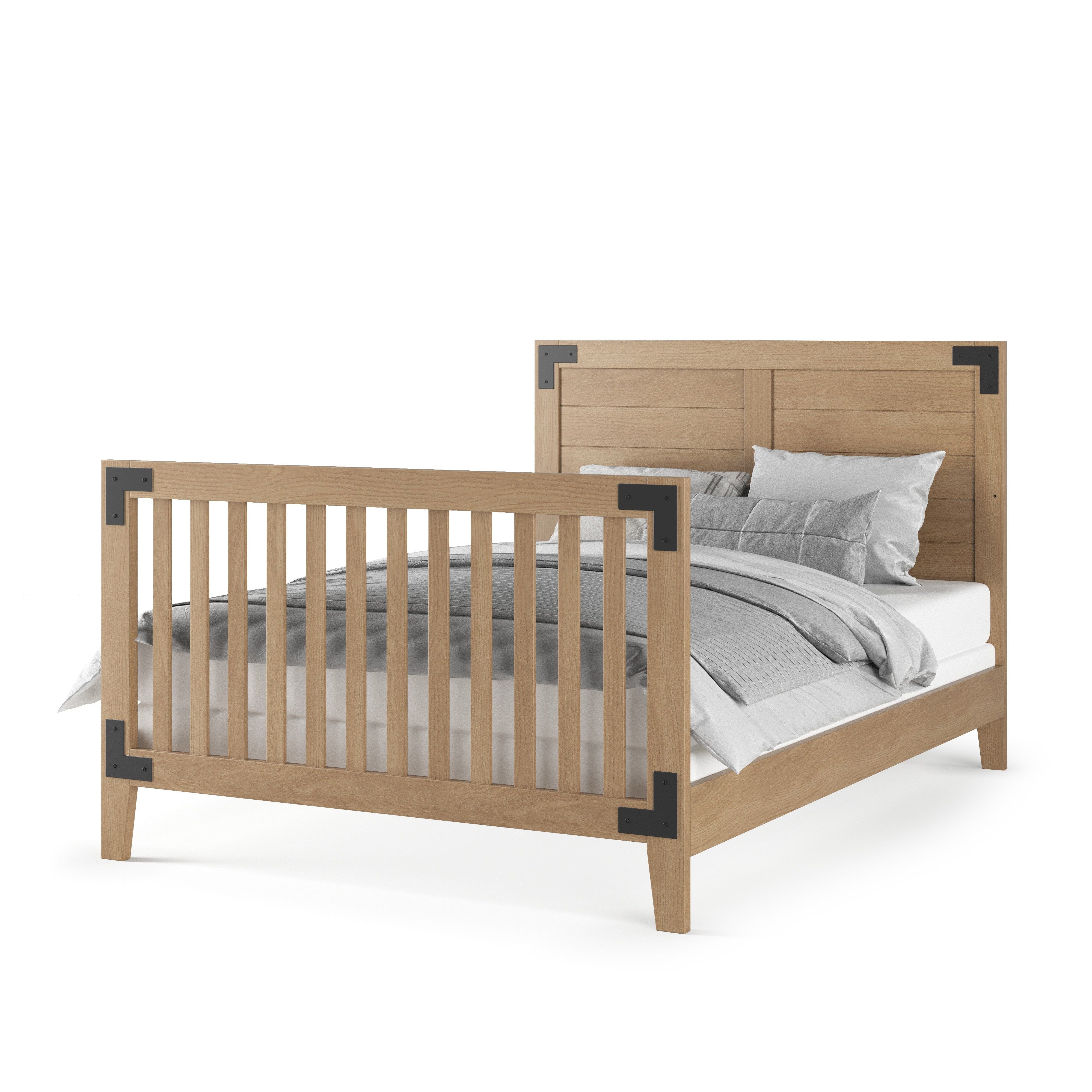 Lucas 4-in-1 Convertible Crib, Nutmeg