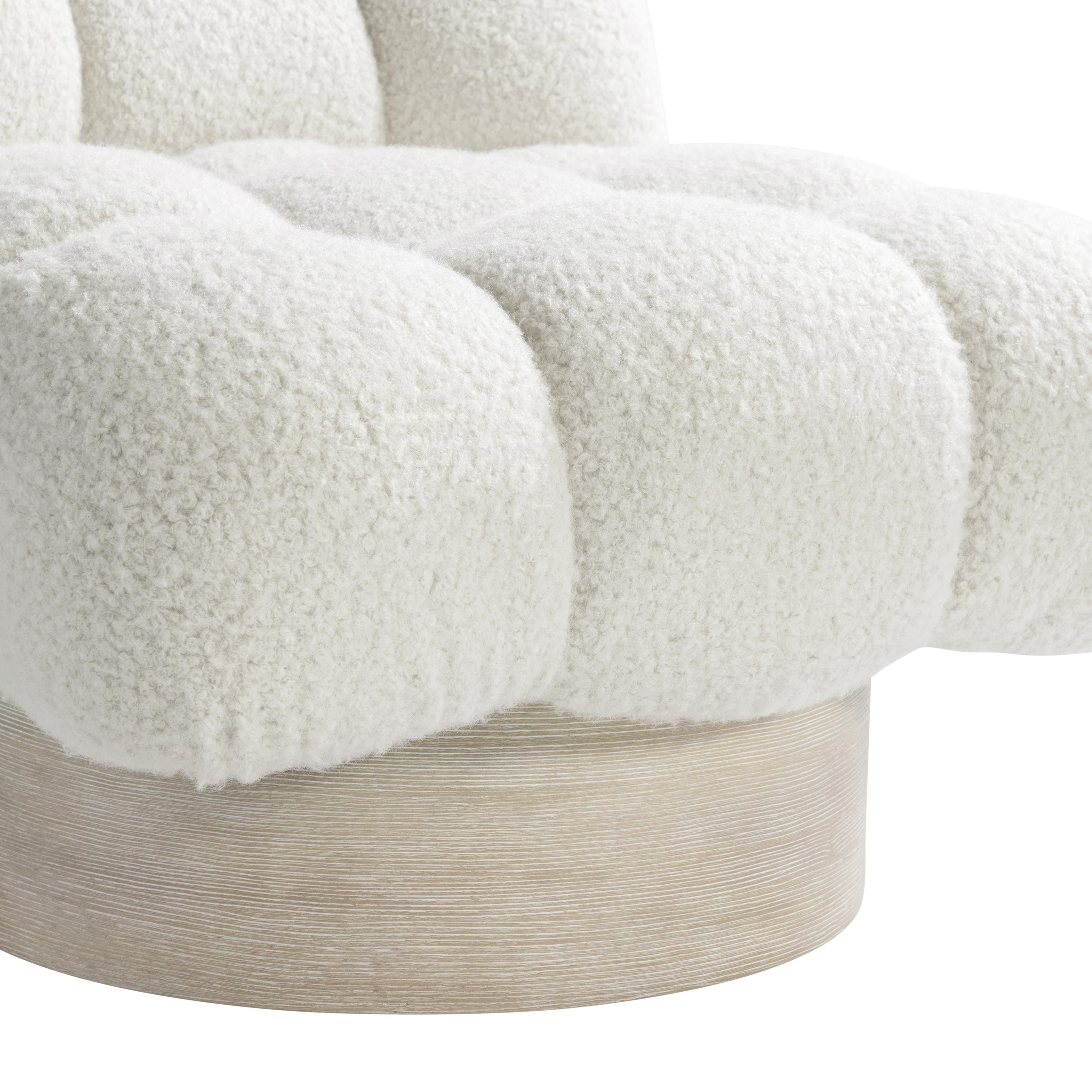 Bernhardt Nico Fabric Swivel Chair