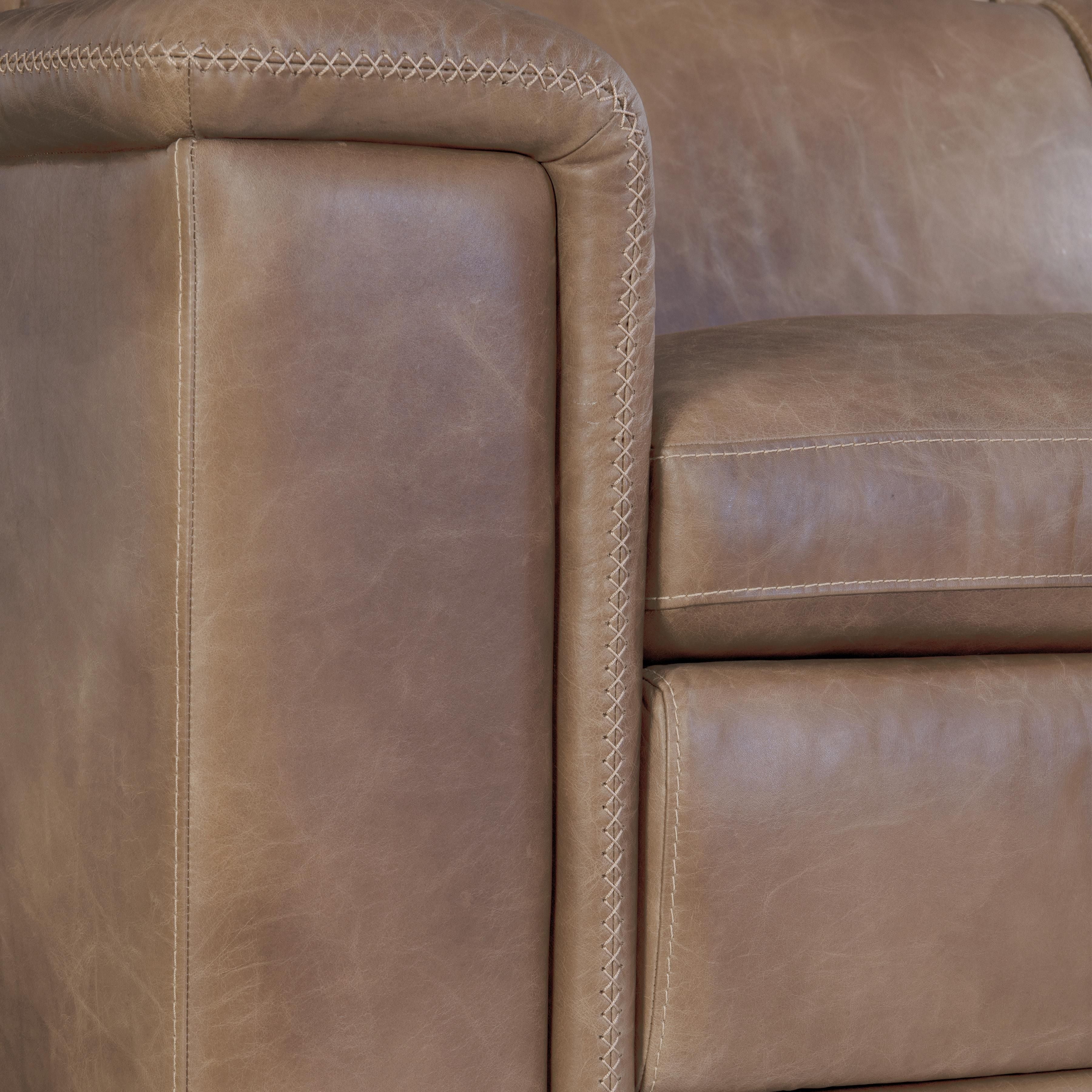 Bernhardt Furniture – Lioni Leather Power Motion Sectional