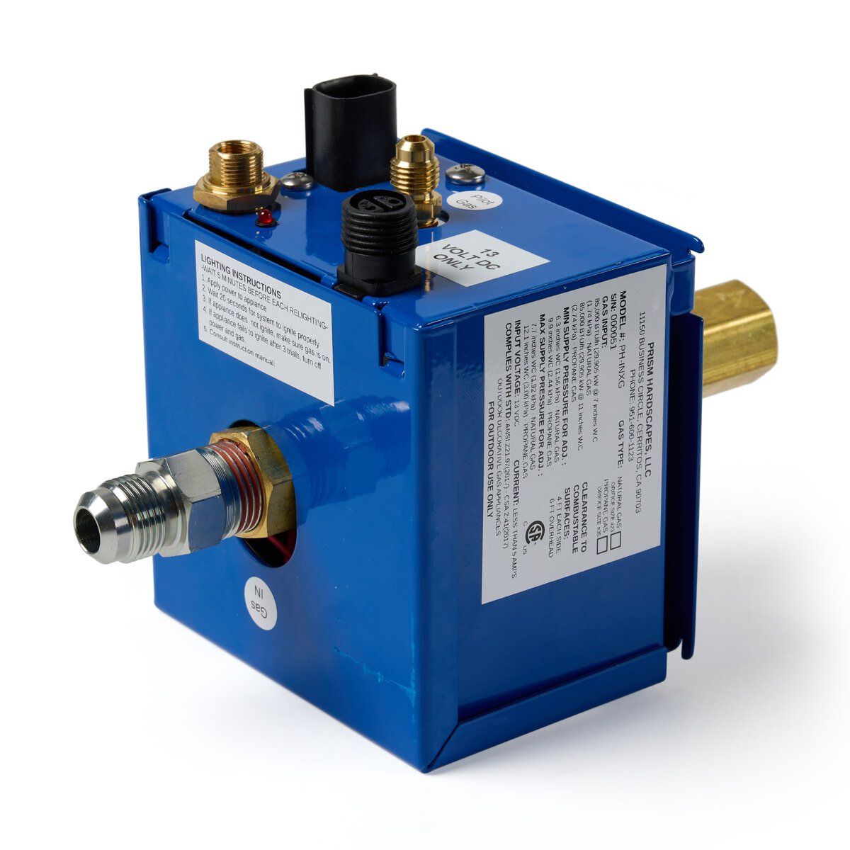 Ph Ignite Component-propane Gas