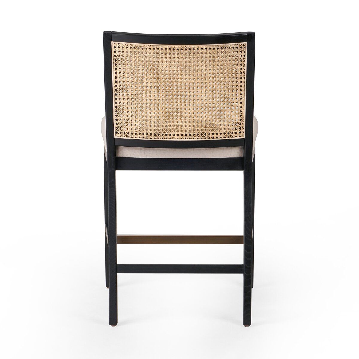 Antonia Cane Armless Bar + Counter Stool