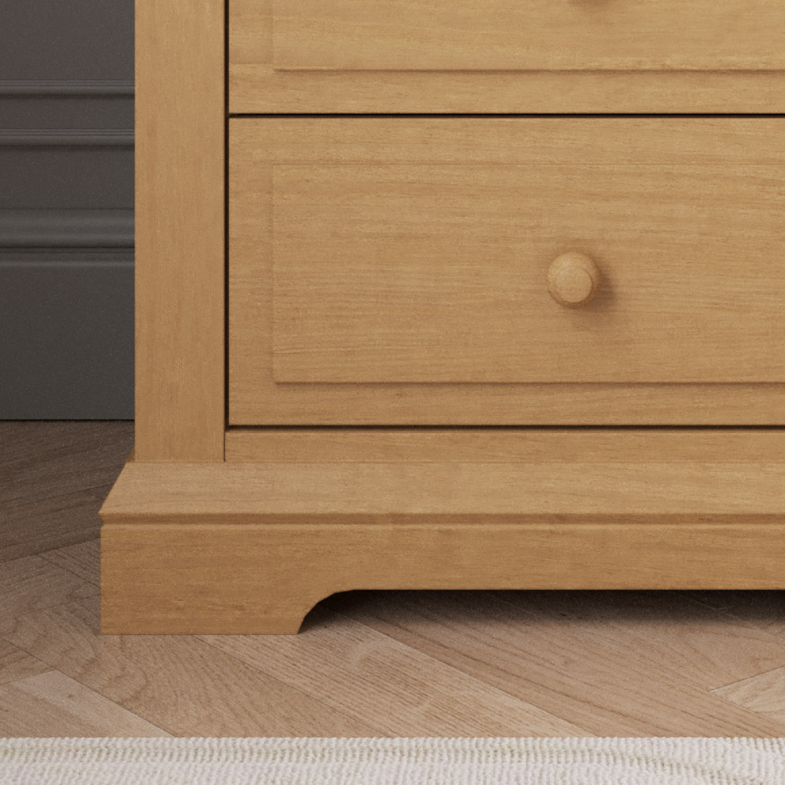 Jordyn Nightstand, Ready-to-assemble, Biscotti