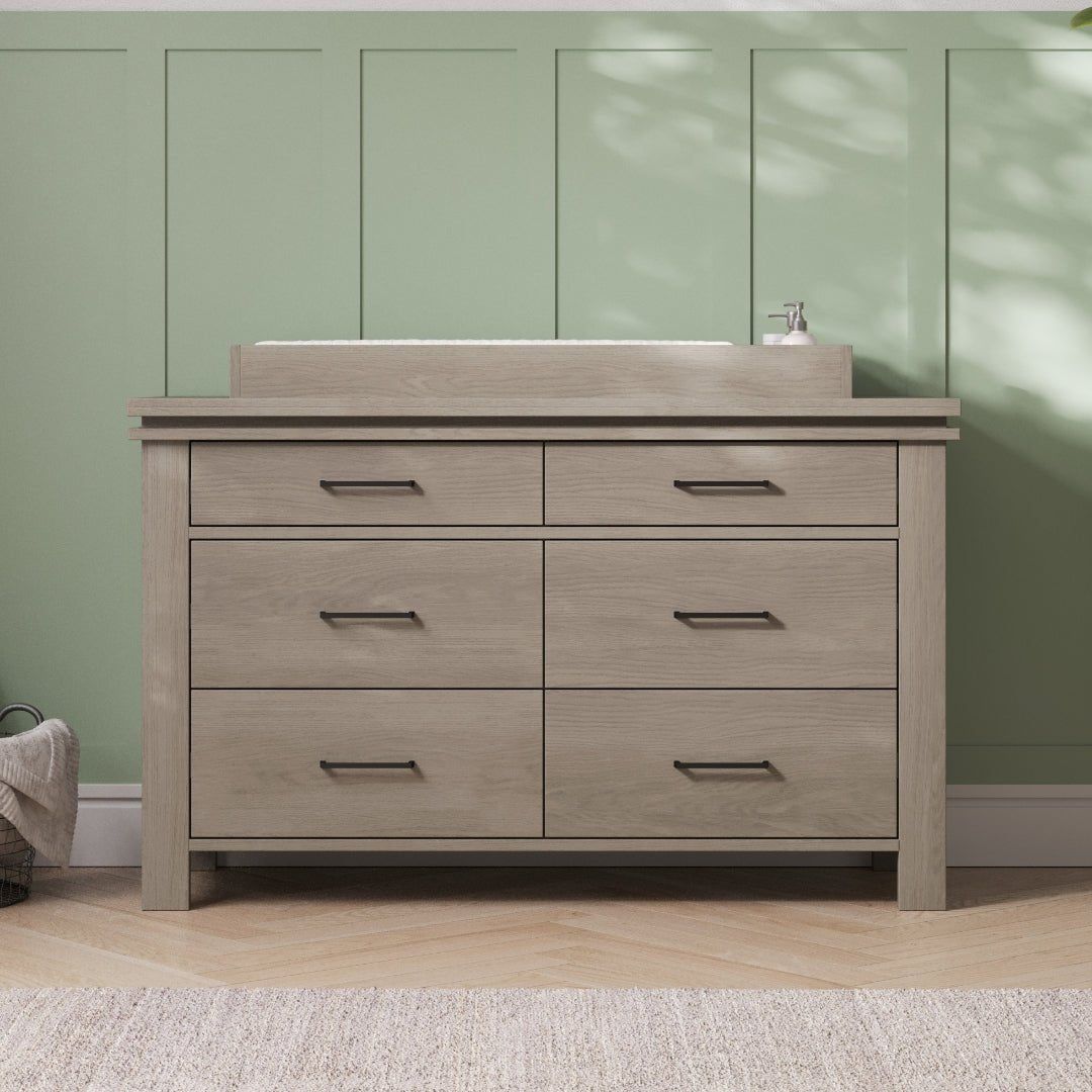 Denman Double Dresser, Crescent Gray