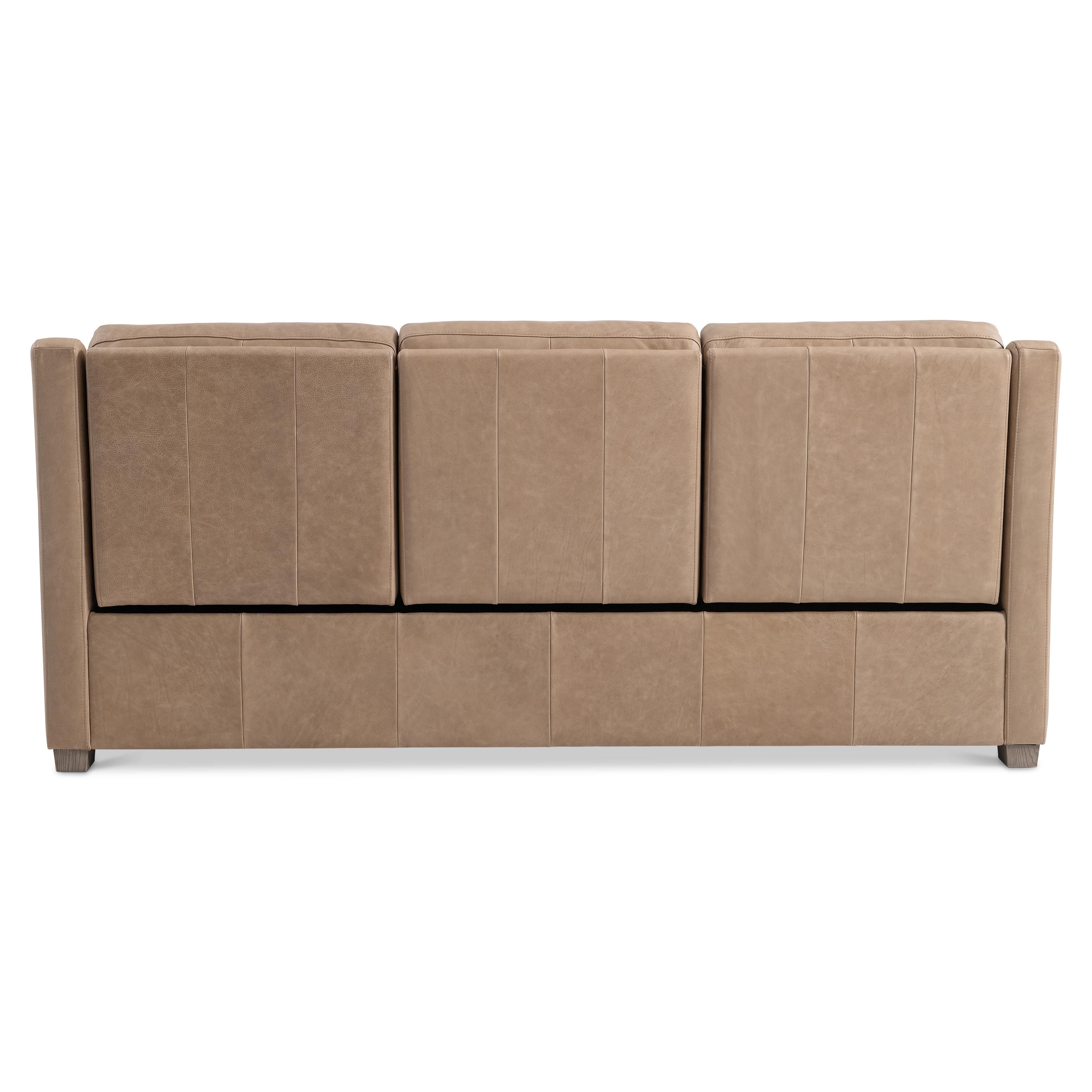Bernhardt Furniture Ventura Leather Power Motion Sofa