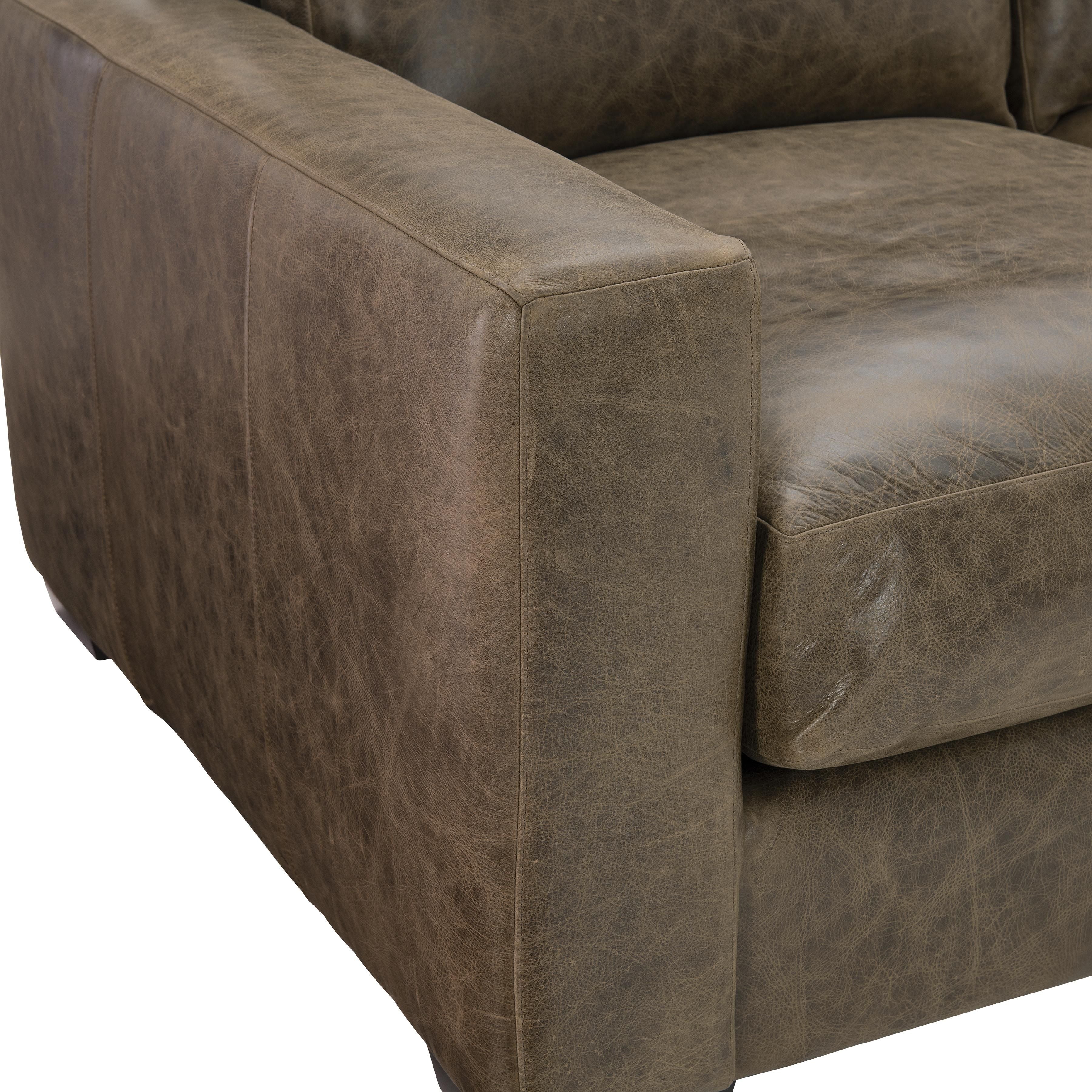 Bernhardt Furniture – Dawkins Leather Sofa