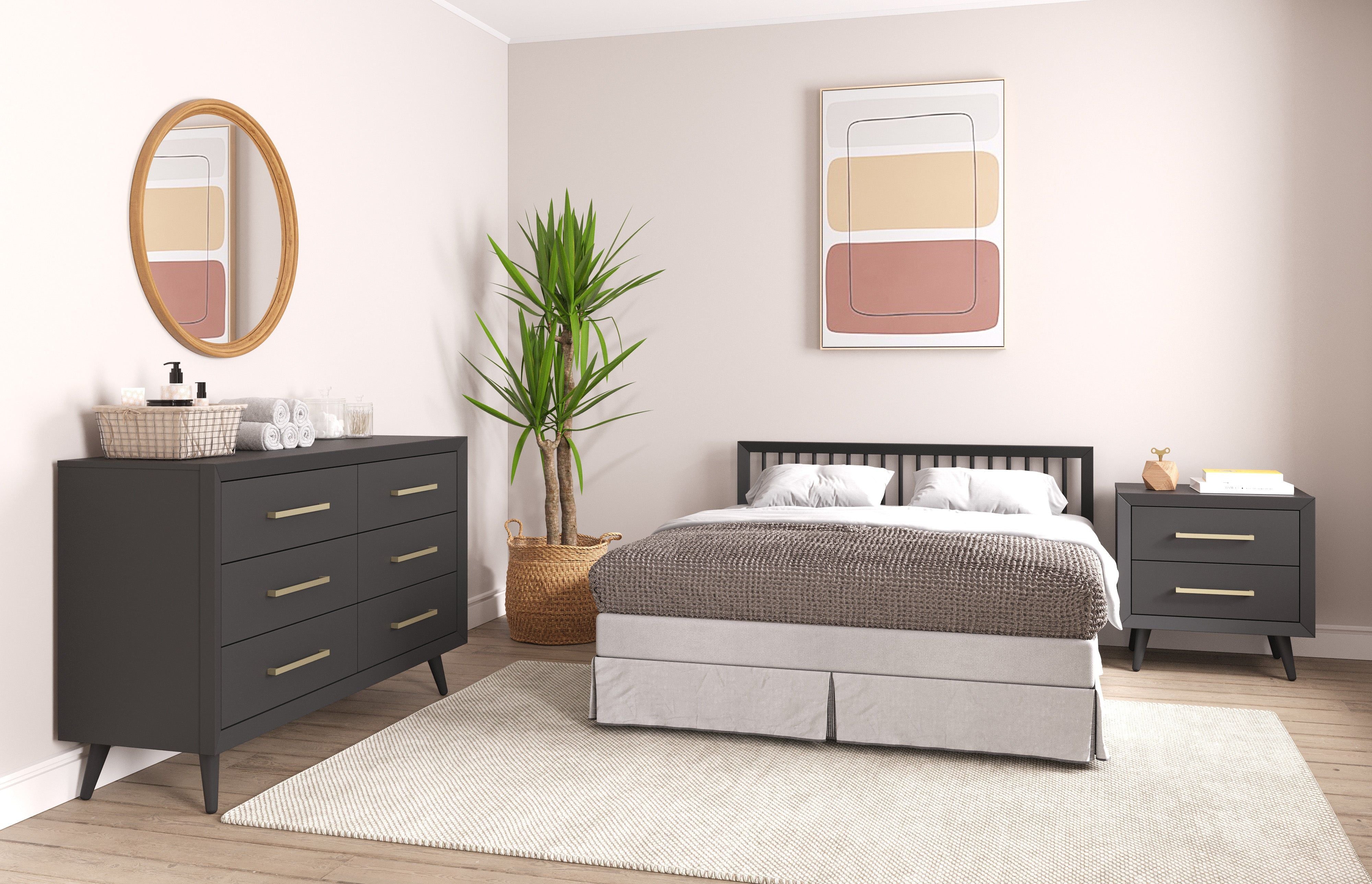Cranbrook Double Dresser, Ebony