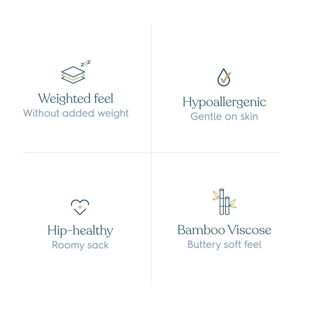 Supersoft Bamboo Wearable Blanket Tog 1.5