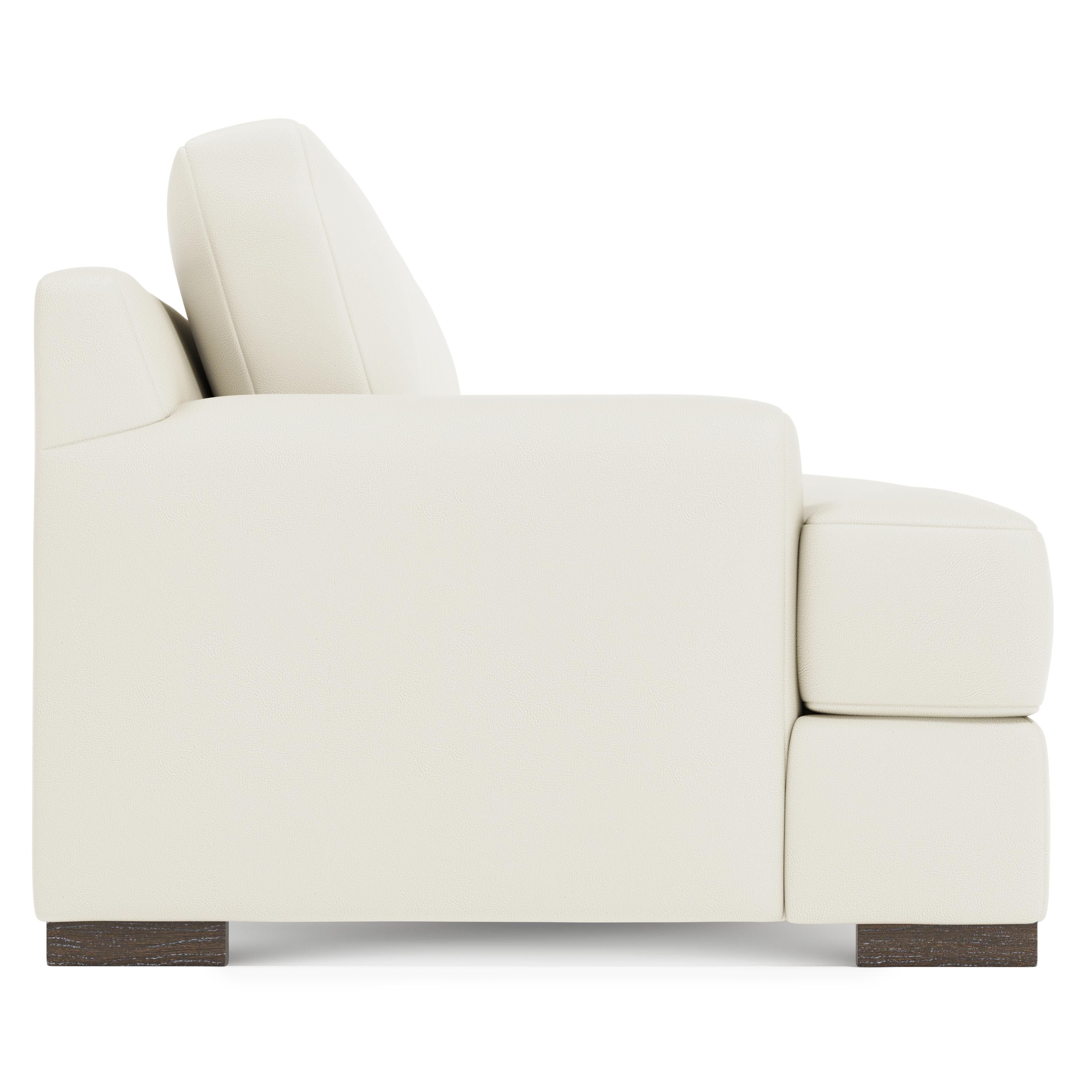 Bernhardt Furniture Andie Leather Sofa