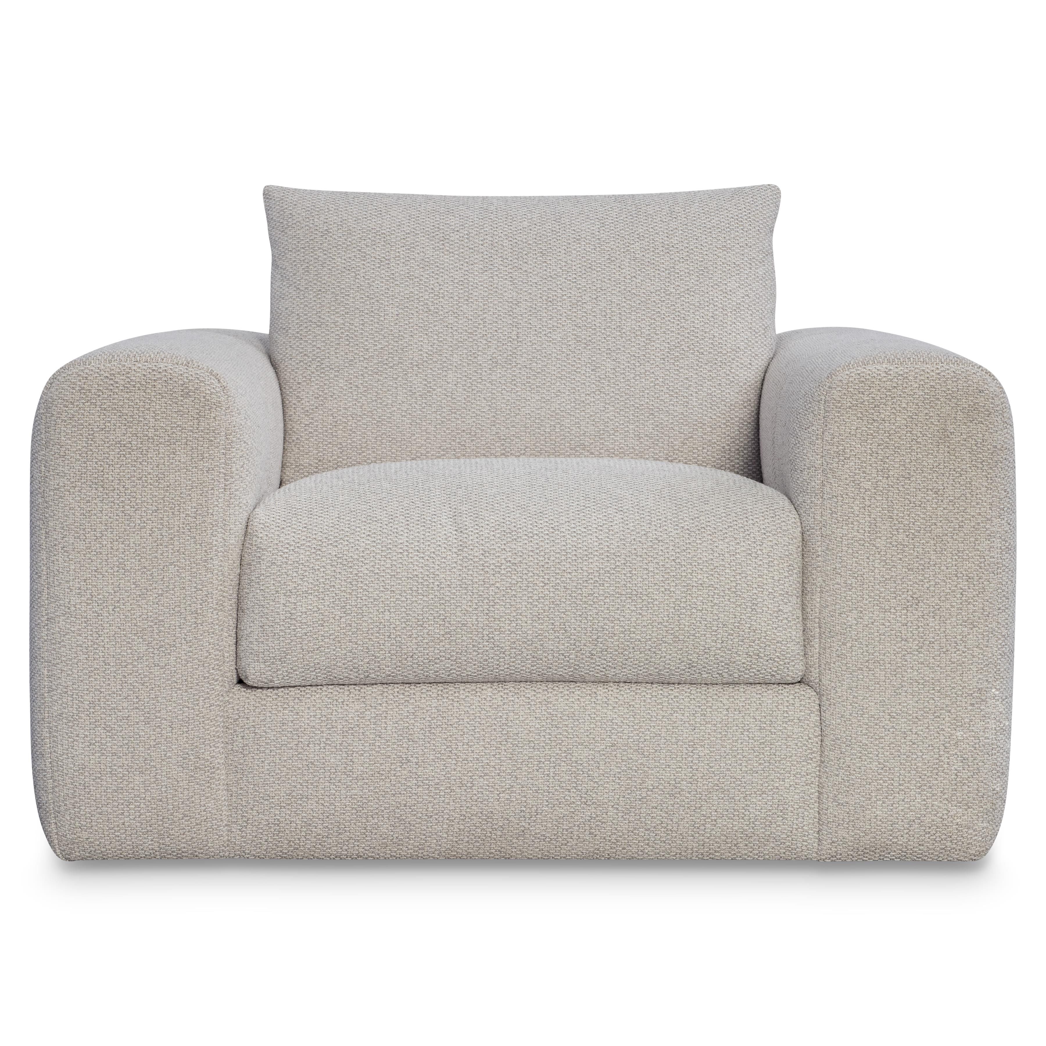 Bernhardt Furniture Vista Fabric Swivel Chair